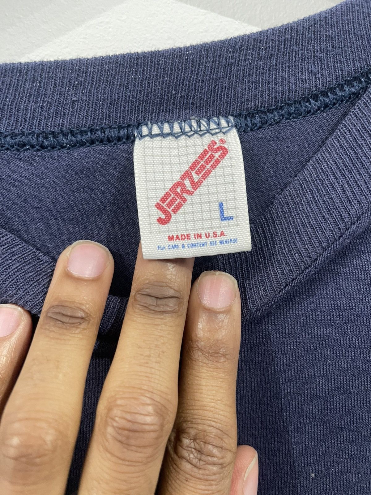 Vintage Police Tee Size US L / EU 52-54 / 3 - 3 Thumbnail