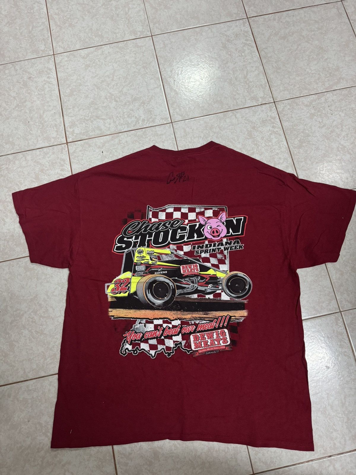 Gildan × NASCAR CHASE STOCKON USAC SHIRT Size US XL / EU 56 / 4 - 2 Thumbnail