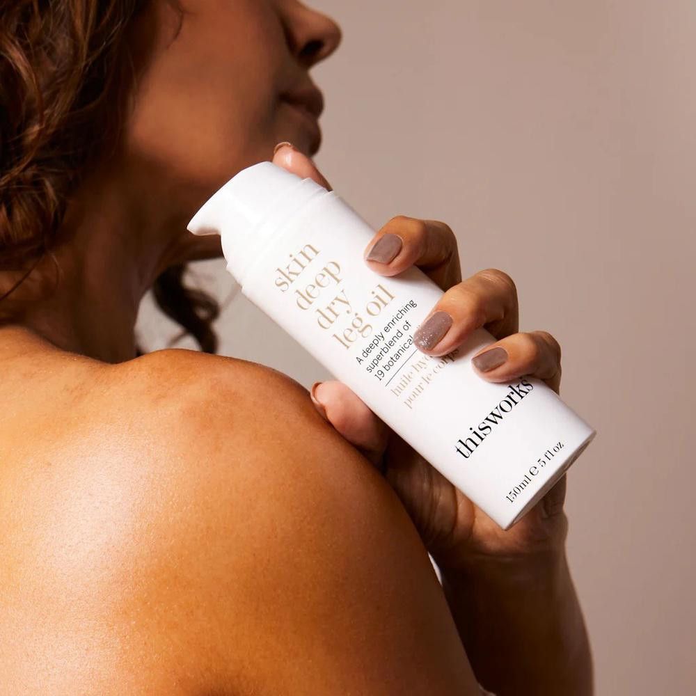 Designer This Works Plus Skin Deep Dry Leg Oil 4oz Size ONE SIZE - 2 Thumbnail