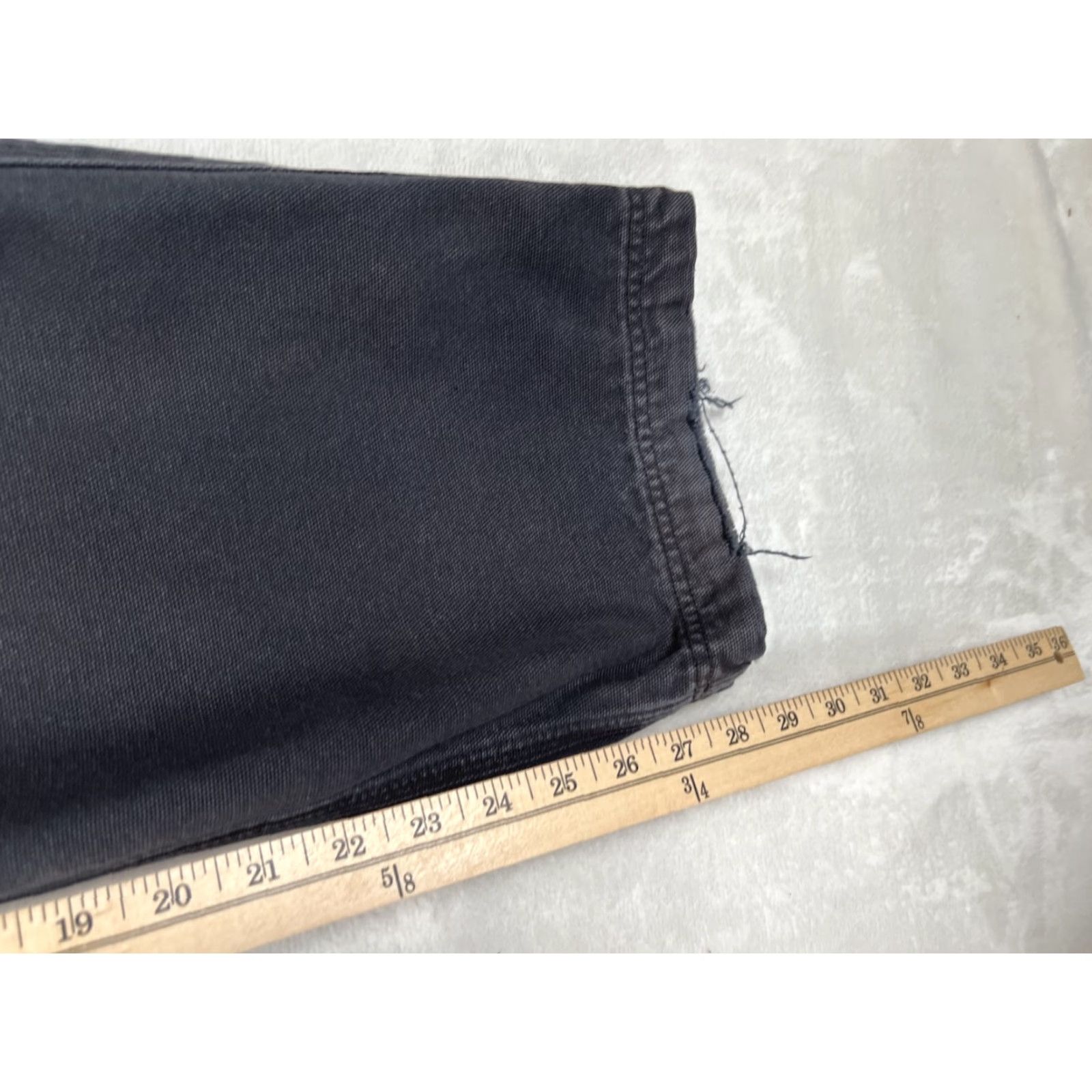 Vintage Duluth Men’s Black Cargo Carpenter Pockets Pants Size 34x29 Size US 34 / EU 50 - 6 Thumbnail