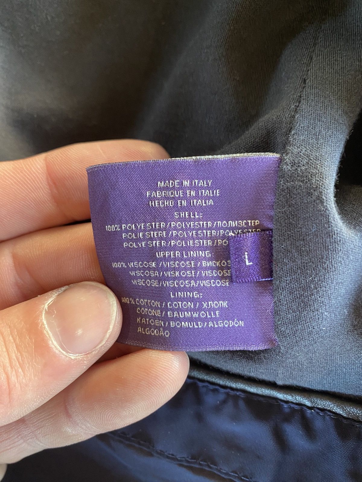 Ralph Lauren Purple Label Polo Ralph Lauren Purple Label Sailer Style Rare Jacket Size US L / EU 52-54 / 3 - 9 Thumbnail