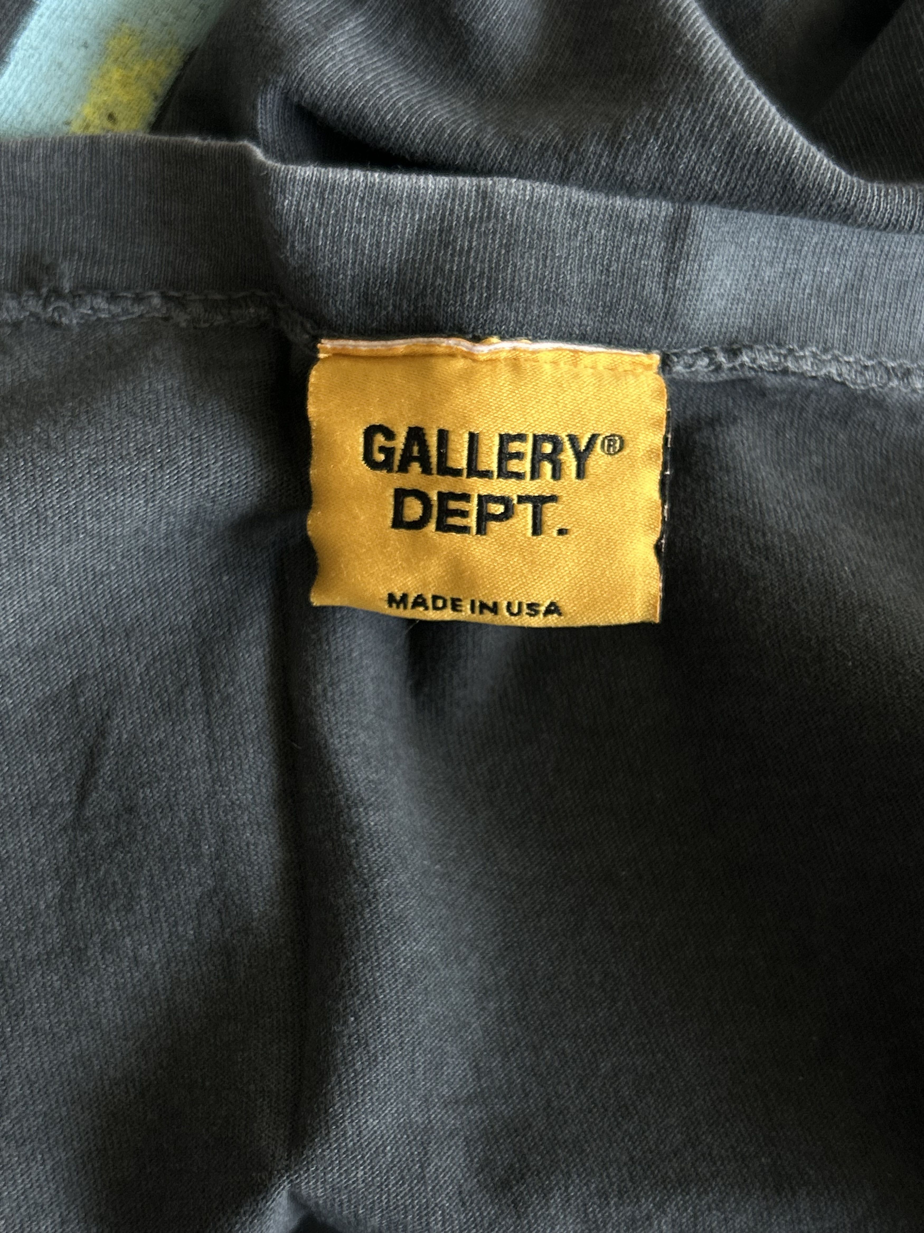 Gallery Dept. Vintage Black Broken Art That Kills Glitter Logo T-Shirt Size US XS / EU 42 / 0 - 4 Thumbnail