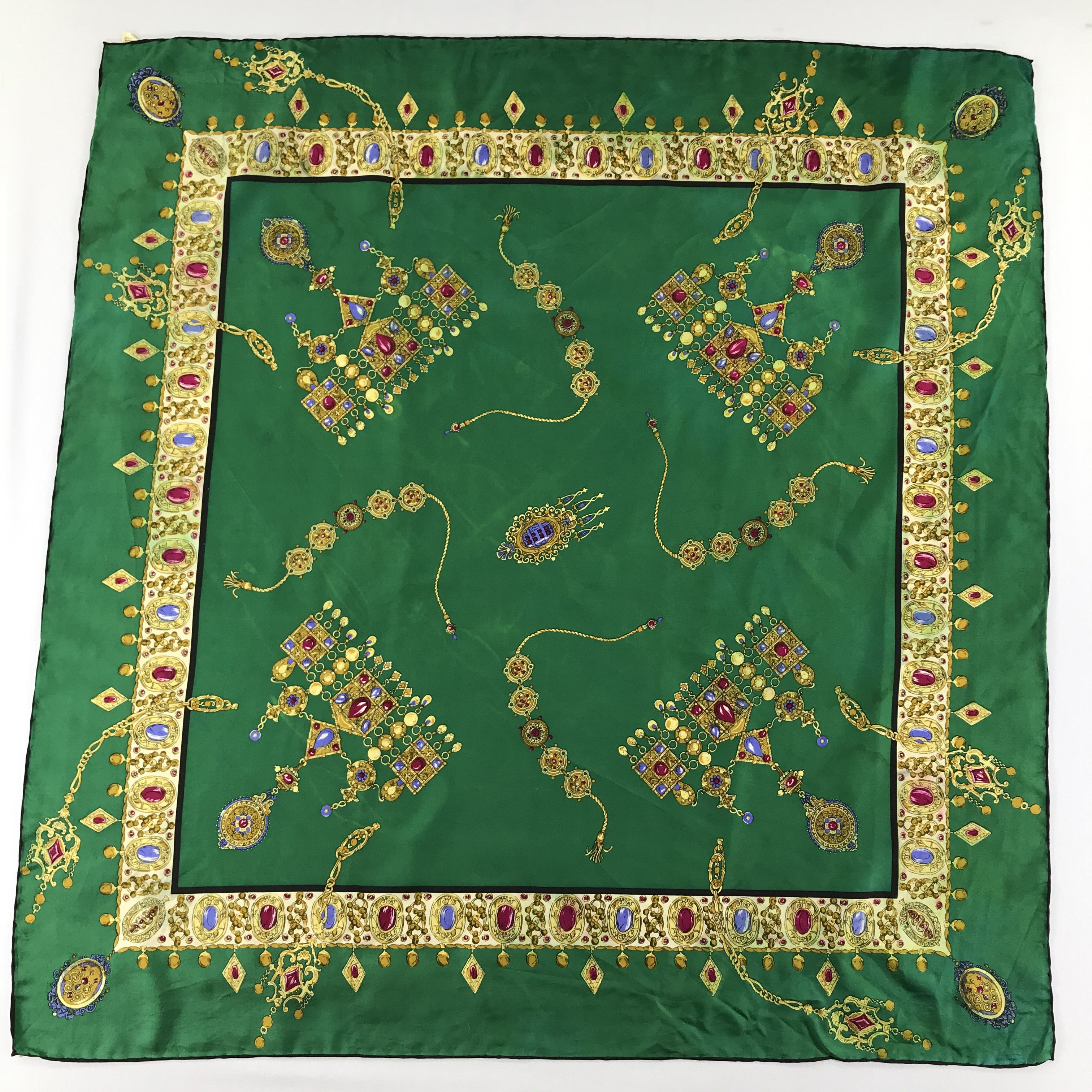 Vintage Vintage Silk Scarf Size ONE SIZE - 2 Thumbnail