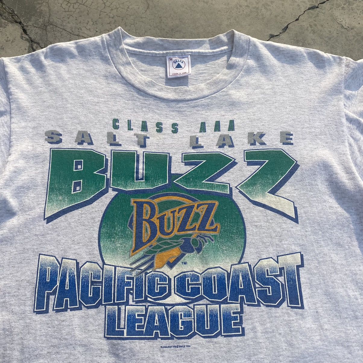 Vintage ‘96 Salt Lake Buzz MLB tee GW010 Size US M / EU 48-50 / 2 - 2 Thumbnail
