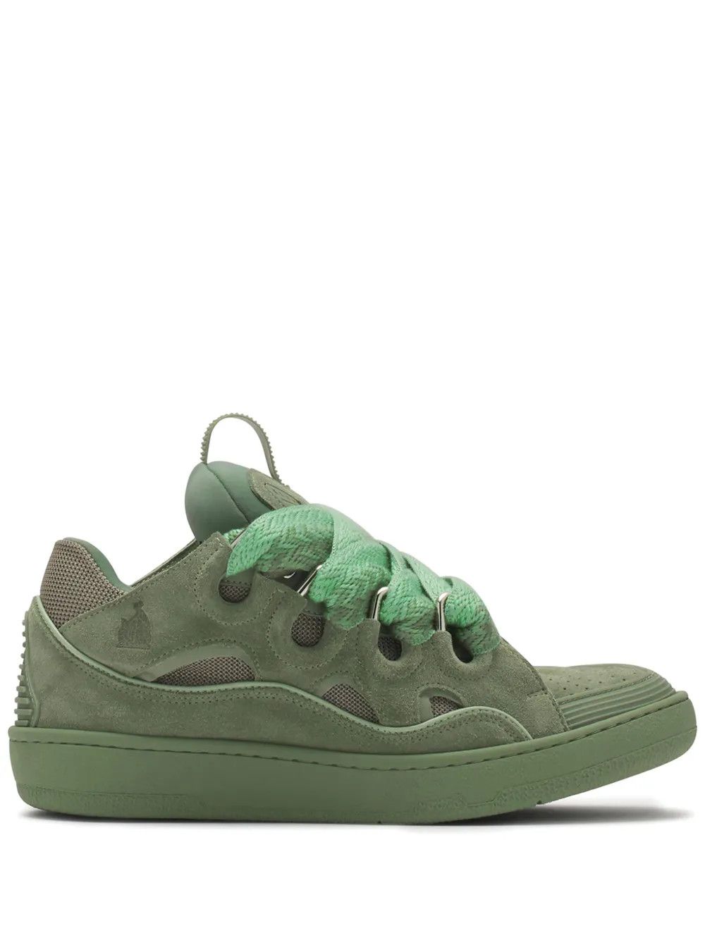 Lanvin oc11z0426 Curb Sneakers in Green Size US 9 / EU 42 - 1 Thumbnail