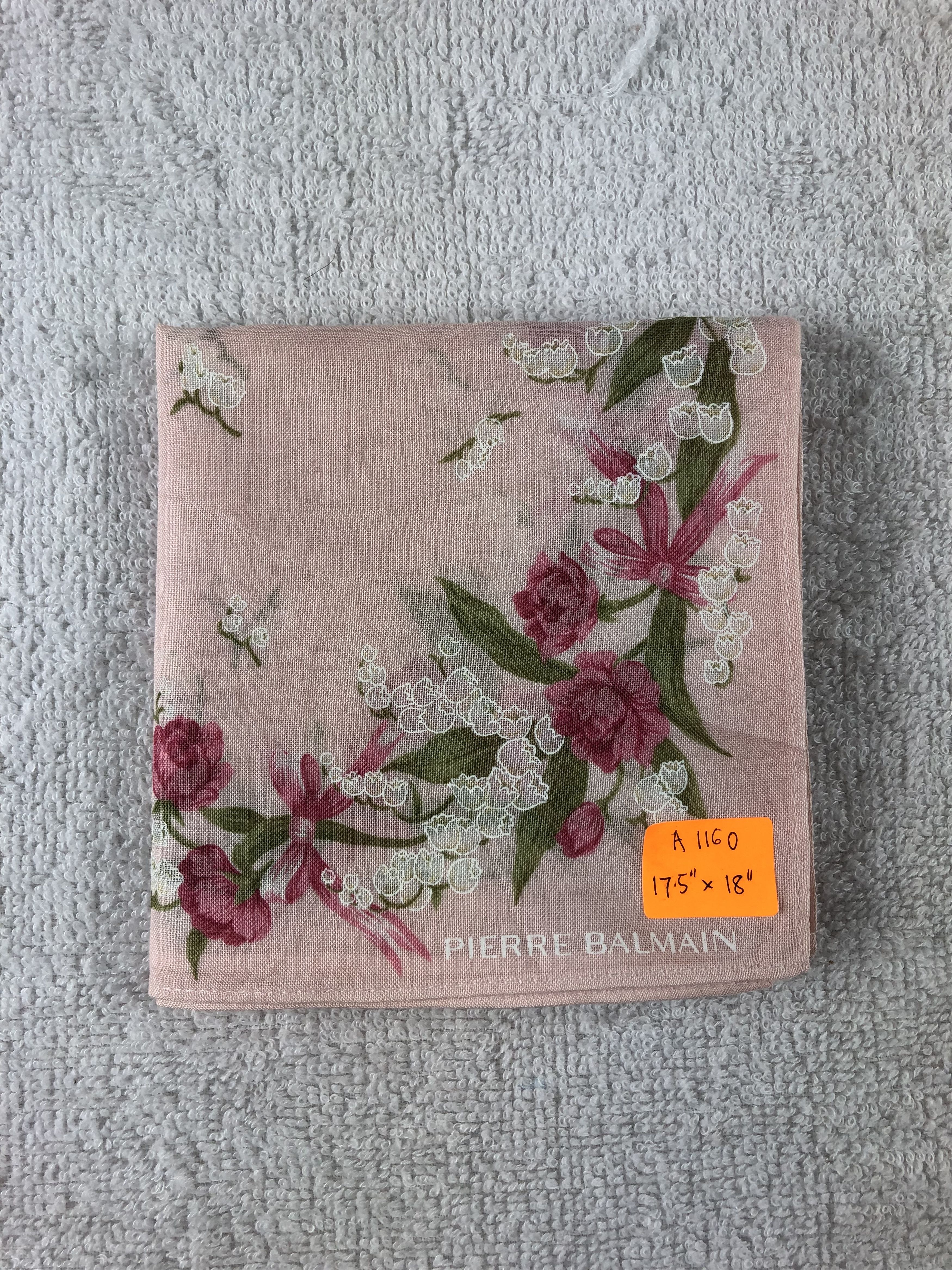 Pierre Balmain × Vintage Pierre Balmain Handkerchief / Bandana / Neckerchief Size ONE SIZE - 7 Thumbnail