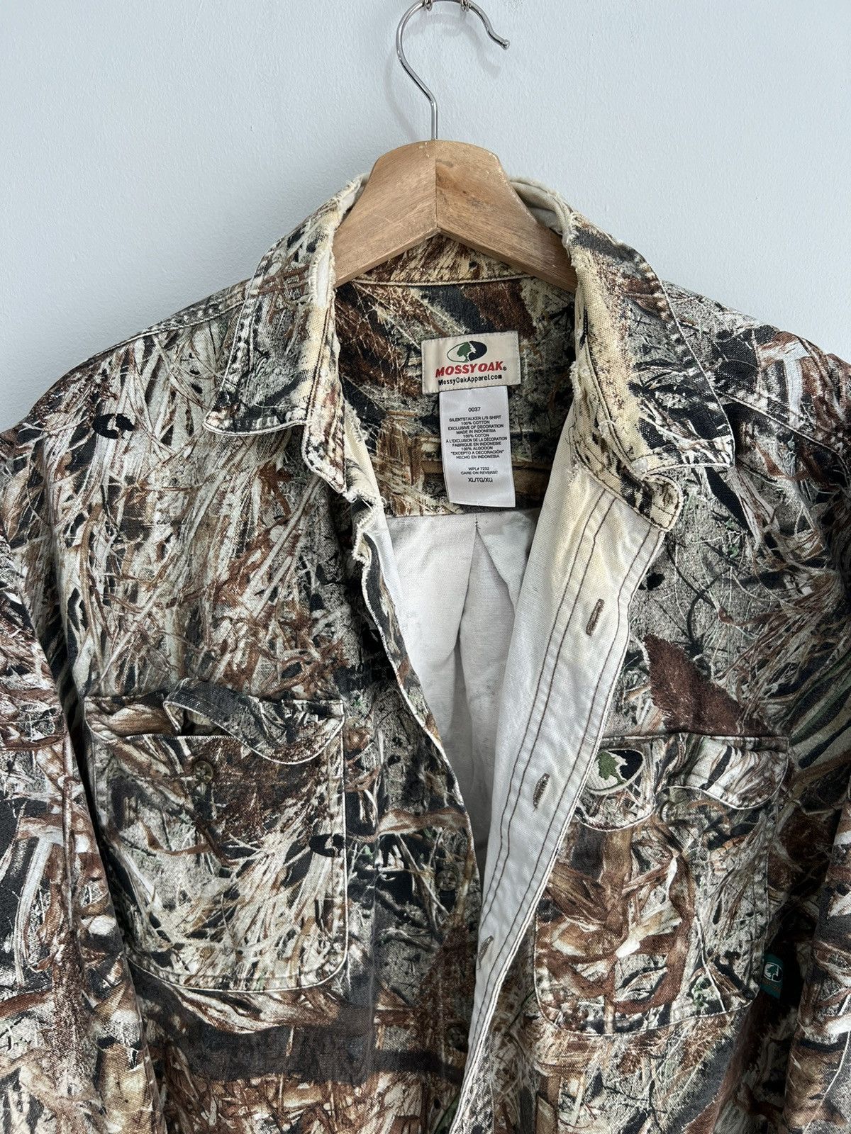 Vintage Vintage Real Tree Camo Button Up shirt mossy oak Size US XL / EU 56 / 4 - 4 Thumbnail