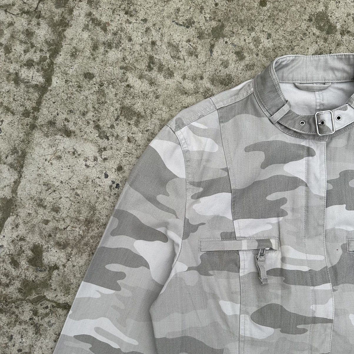 NEXT VTG Women’s Camo Jacket Next Size 40 Y2K Grunge Avantgarde Size M / US 6-8 / IT 42-44 - 5 Thumbnail