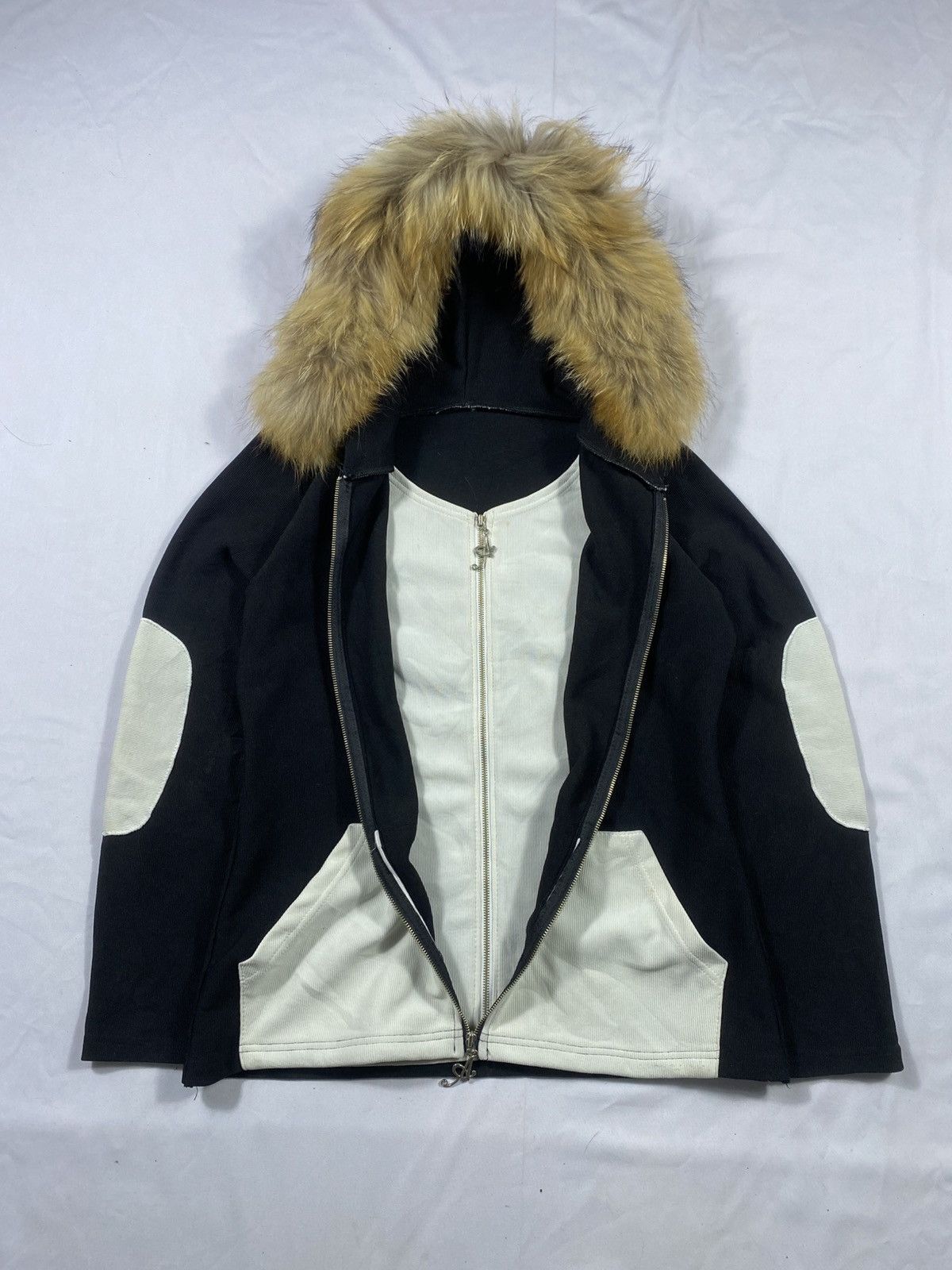 If Six Was Nine × Japanese Brand × Le Grande Bleu (L.G.B.) Japanese Undefined Doublelayer Zip Fur Hoodie Lgb style Size US S / EU 44-46 / 1 - 2 Thumbnail