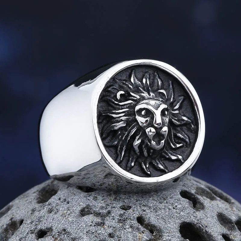 Japanese Brand × Jewelry × Vintage lion head Ring Size ONE SIZE - 3 Thumbnail