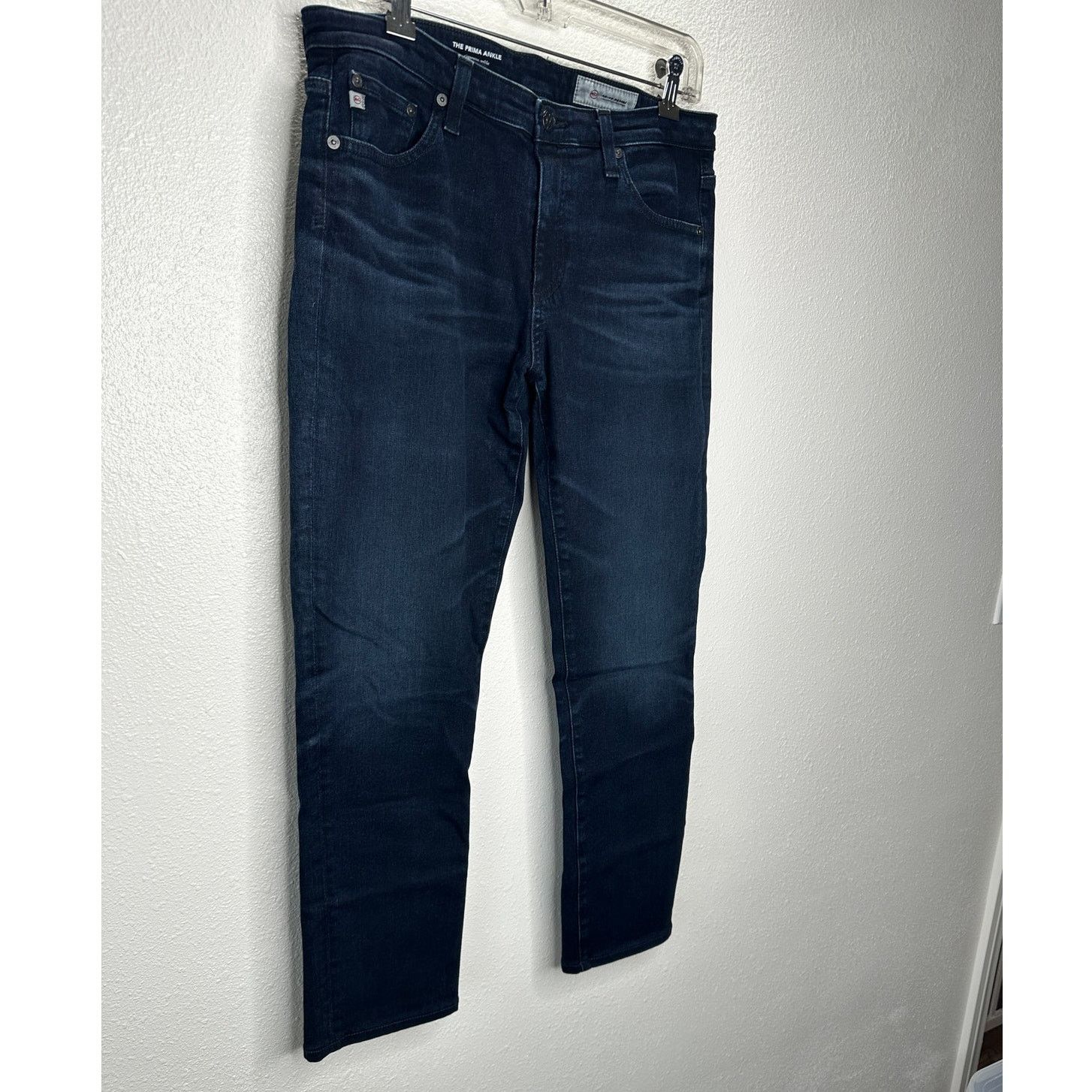 AG Adriano Goldschmied AG Adriano Whiskered The Prima Ankle Cigarette Ankle Jean 30 Size 30" / US 8 / IT 44 - 3 Thumbnail