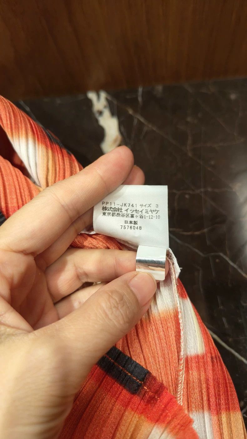 Issey Miyake Issey Miyake size:3 Orange and white watermelon top Size S / US 4 / IT 40 - 4 Thumbnail