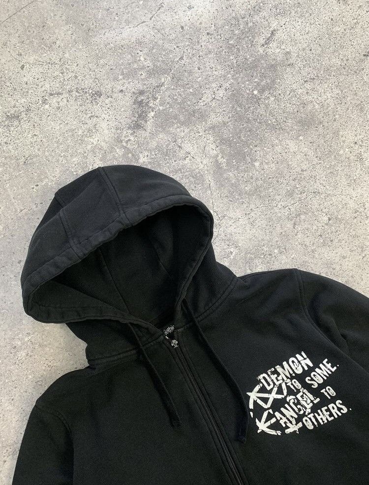 Affliction Vintage Insane Affliction Cyber Goth Opium Style Hoodie Y2K Size US M / EU 48-50 / 2 - 7 Thumbnail
