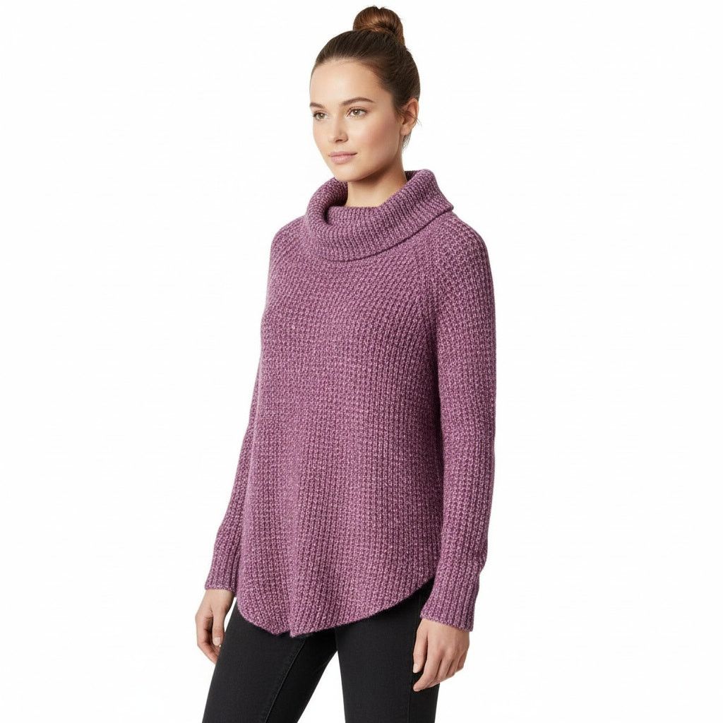 Free People Free People Purple Soft Knit Oversized Pullover Sweater, S Size S / US 4 / IT 40 - 1 Thumbnail