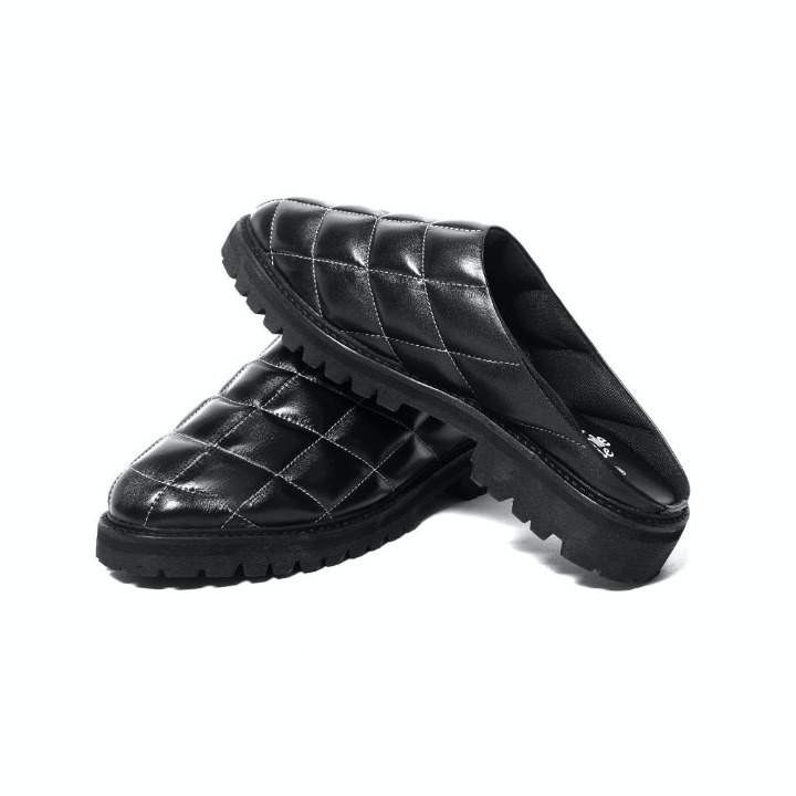 Designer Dorja Black Mule Size US 10 / EU 43 - 2 Thumbnail