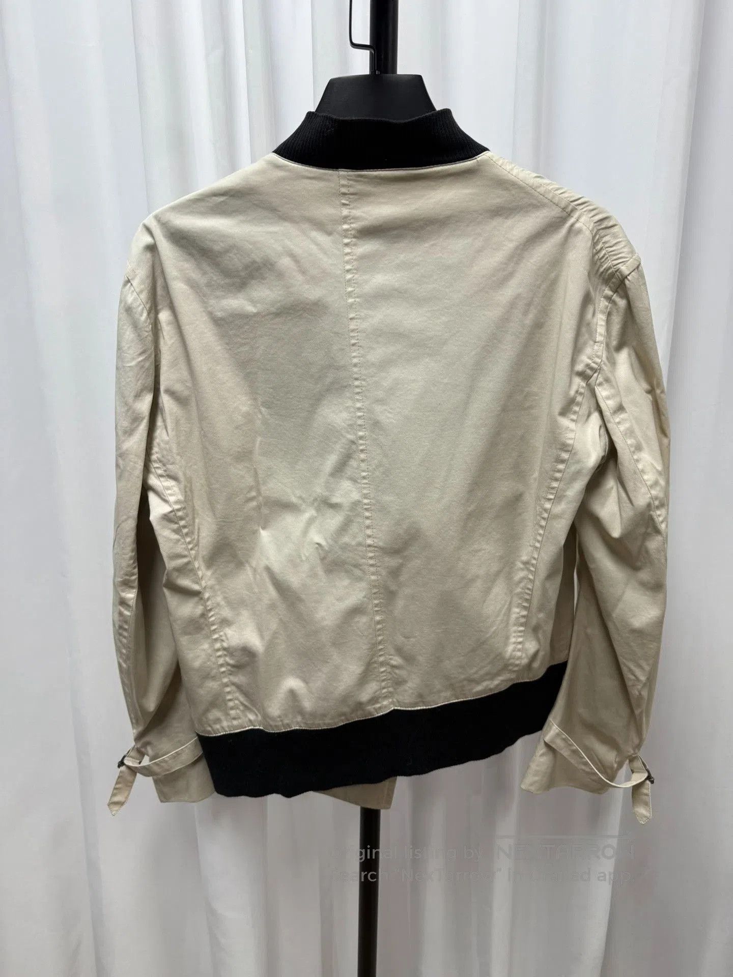 Ann Demeulemeester asymmetrical beige jacket size S. Size US S / EU 44-46 / 1 - 4 Thumbnail