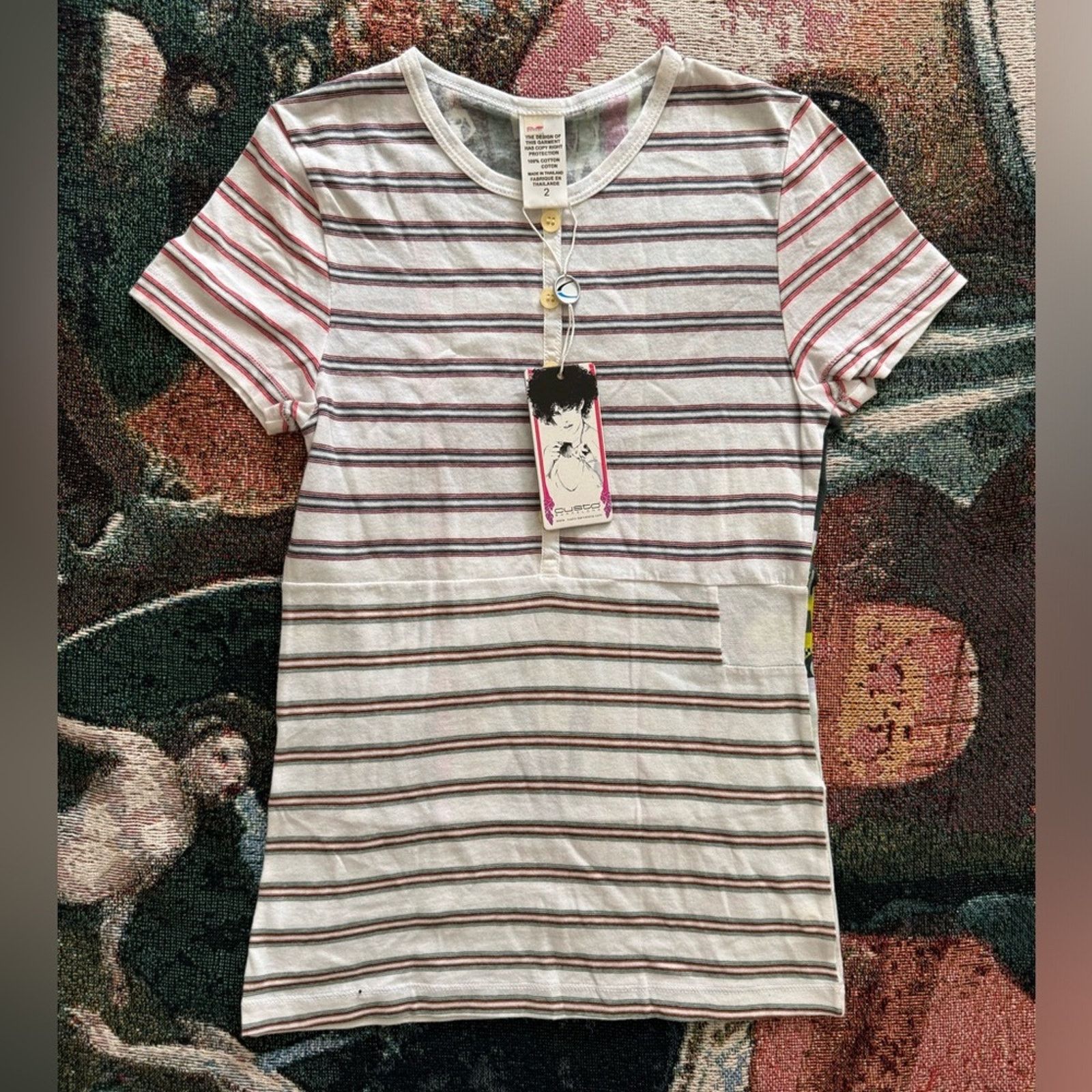 Custo Barcelona Vintage Custo Barcelona printed t shirt Size XS / US 0-2 / IT 36-38 - 9 Thumbnail