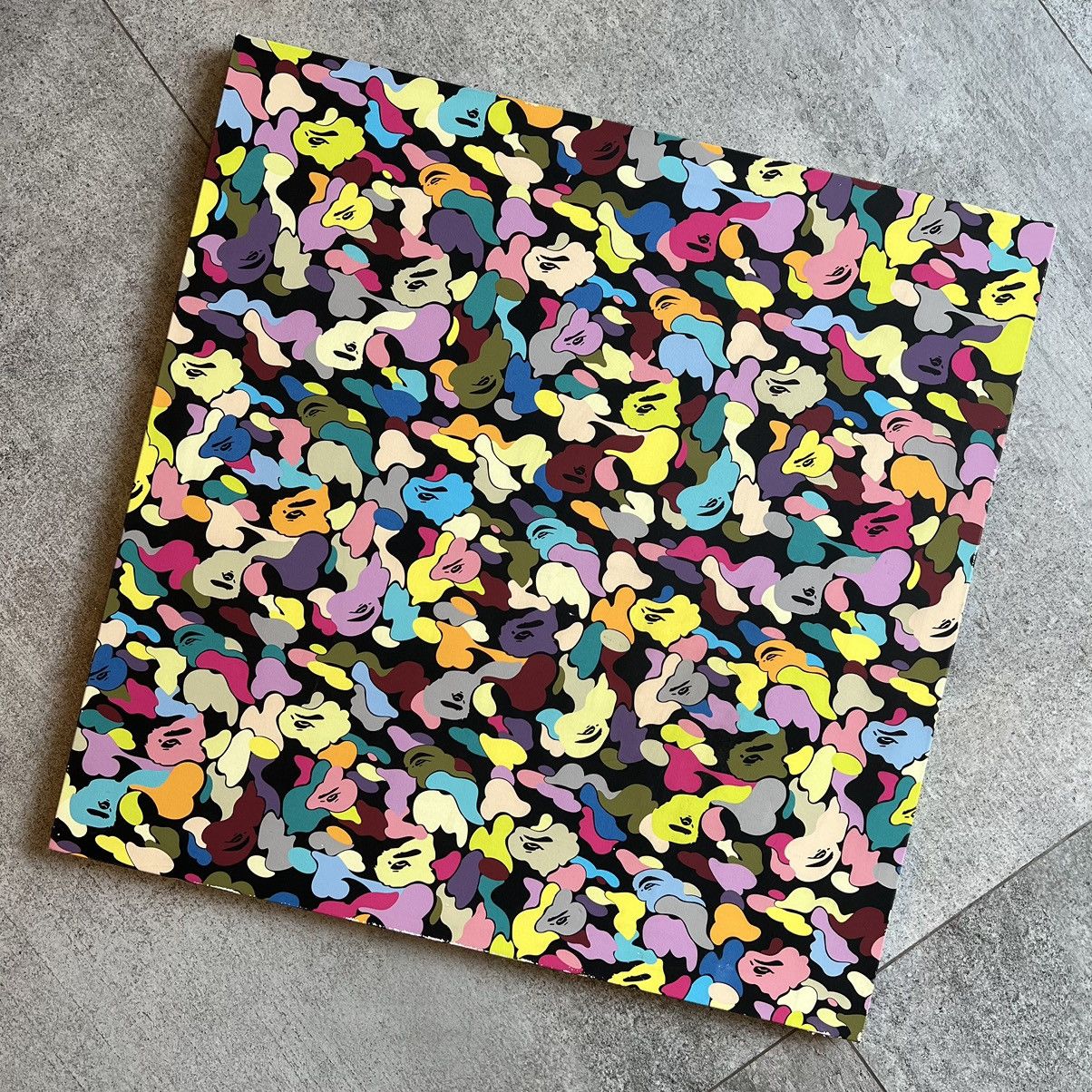 Bape Bape Gallery Multi Camo Canvas Size ONE SIZE - 1 Thumbnail