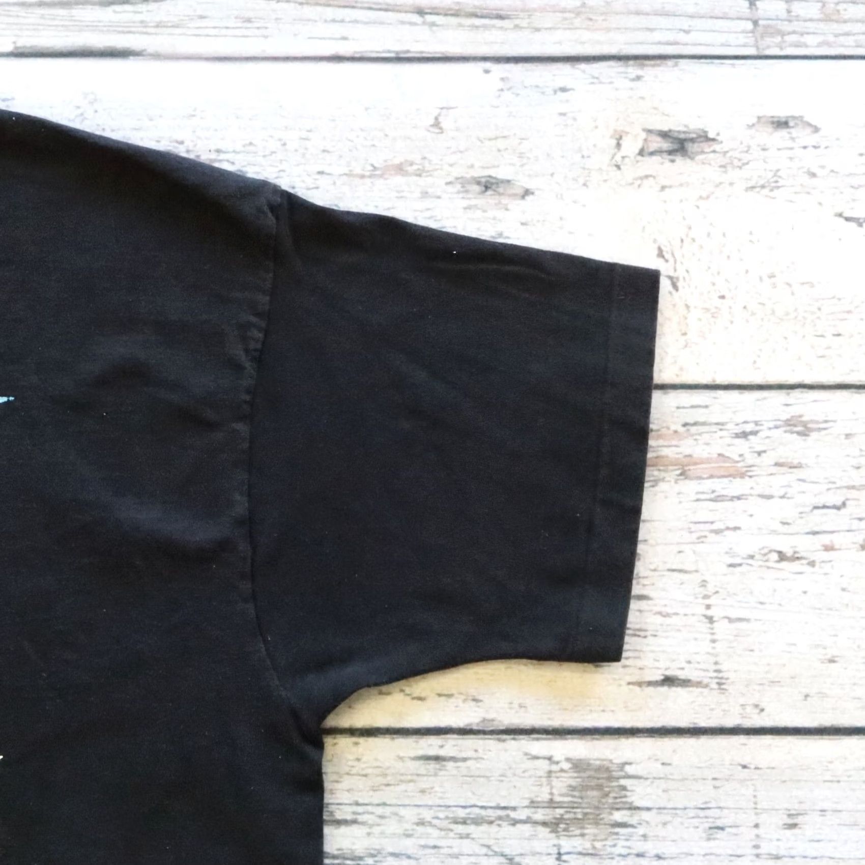 Fruit Of The Loom VINTAGE Knock Knock Revelation 3:20 Shirt 2XL Black Mens Gold Size US XXL / EU 58 / 5 - 5 Thumbnail