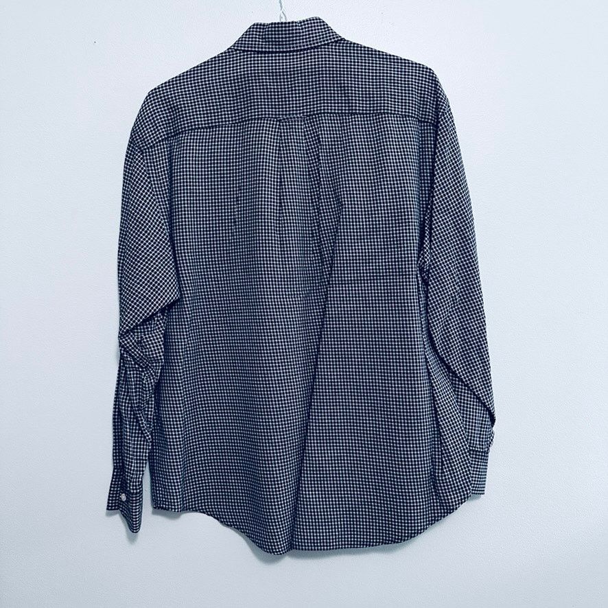 Nautica Nautica navy plaid heavyweight button down Size US L / EU 52-54 / 3 - 3 Thumbnail