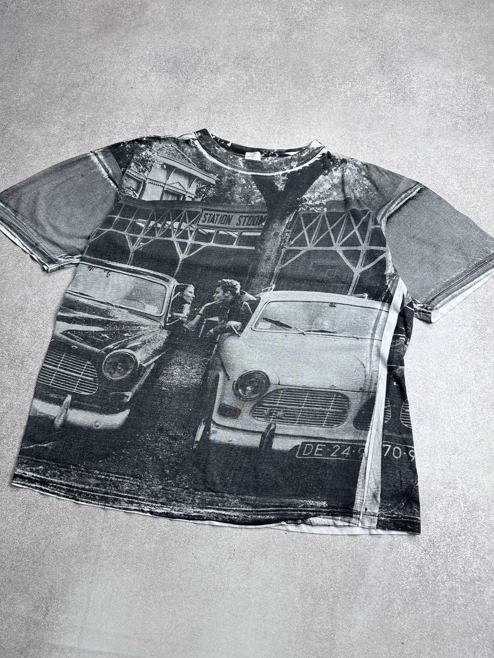 Vintage Vintage 90s Steve McQueen Alloverprint Photo T-shirt L Size US L / EU 52-54 / 3 - 2 Thumbnail