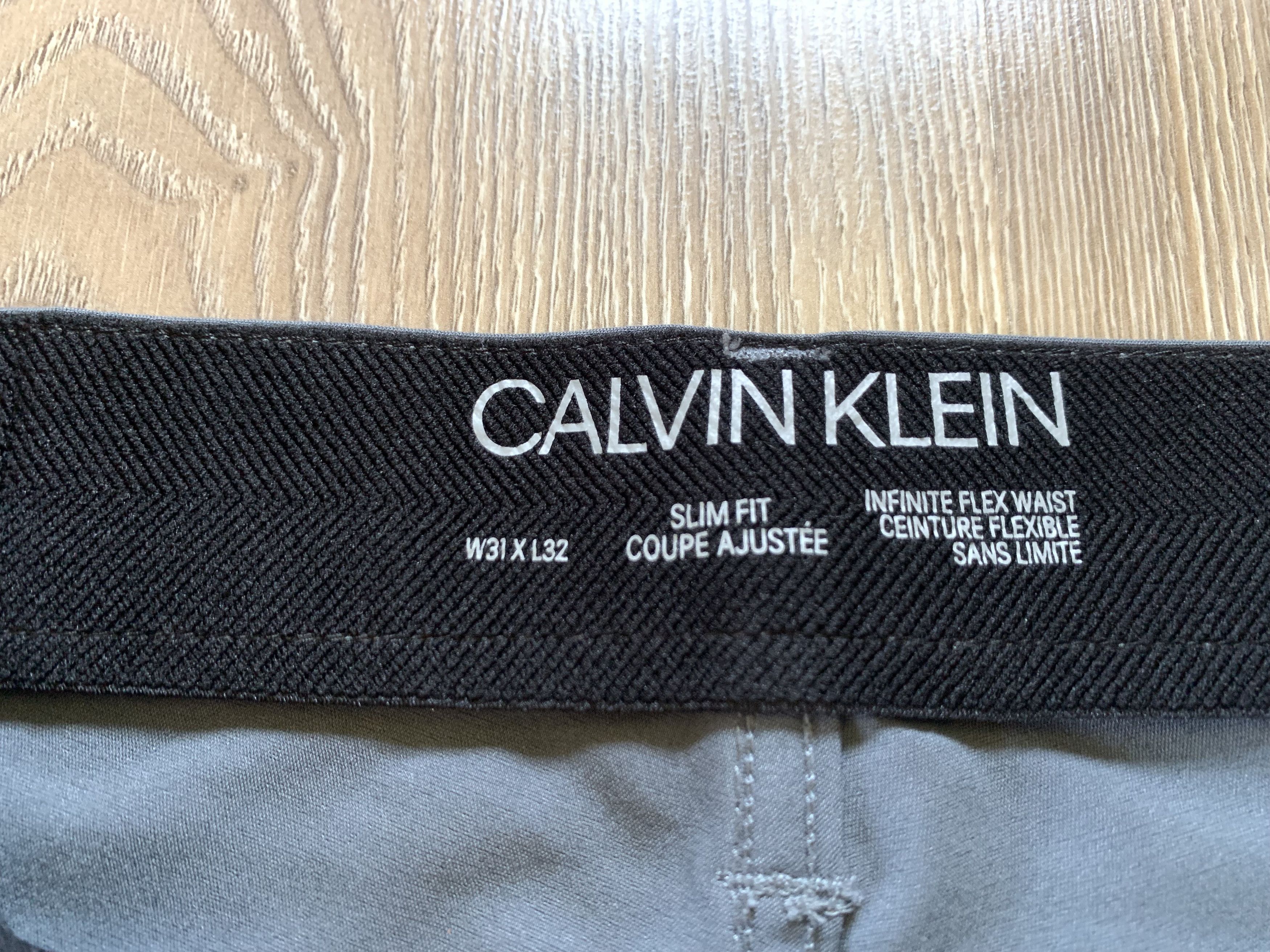 Calvin Klein Calvin Klein Slim Fit Breathable Pants Trousers Size US 31 - 8 Thumbnail