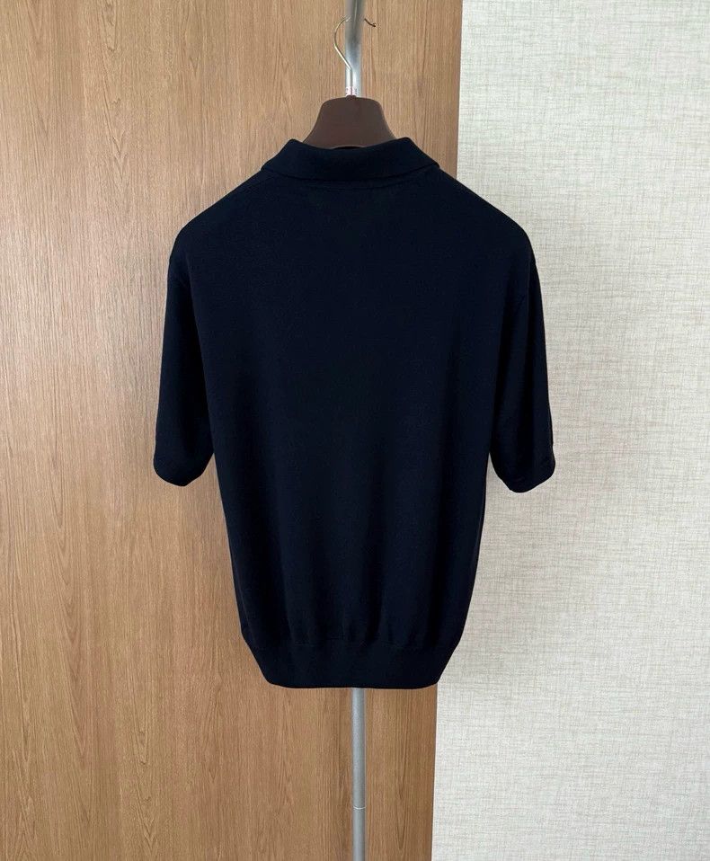 Loro Piana LORO PIANA King's Gift short-sleeved knitted Polo Size US S / EU 44-46 / 1 - 9 Thumbnail