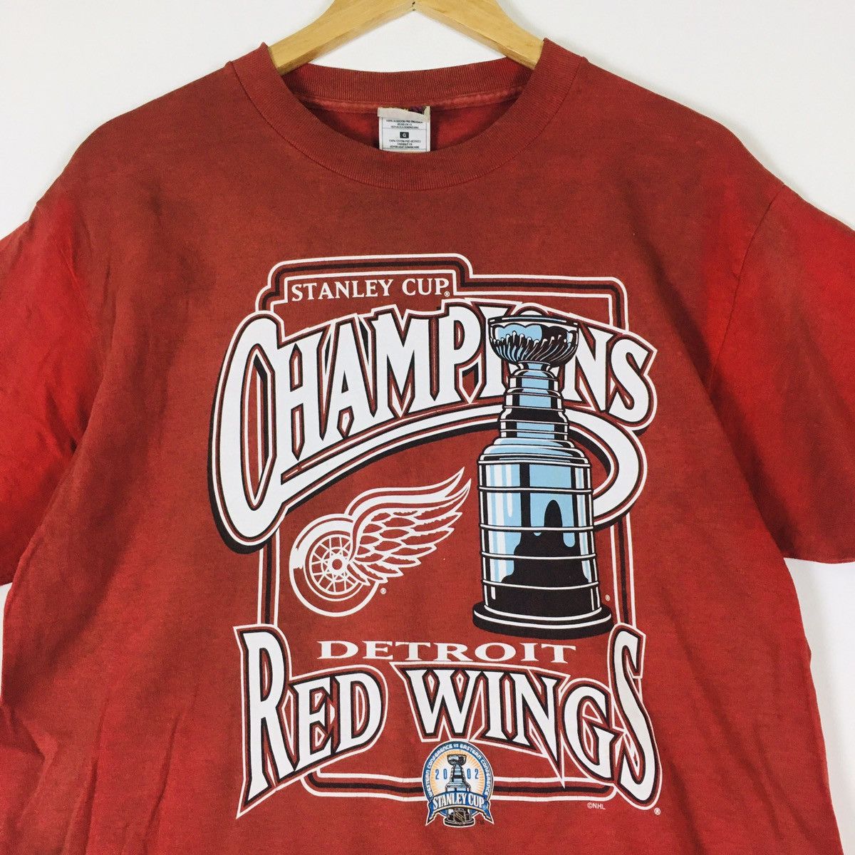 Red Wing Vintage Stanley Cup Champions Detroit Red Wings Size US M / EU 48-50 / 2 - 6 Thumbnail