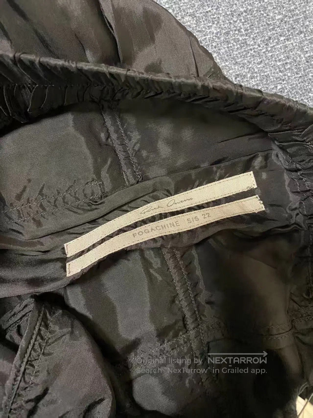 Rick Owens Rick Owens Drawstring Harem Casual Pants. Size US 32 / EU 48 - 3 Thumbnail