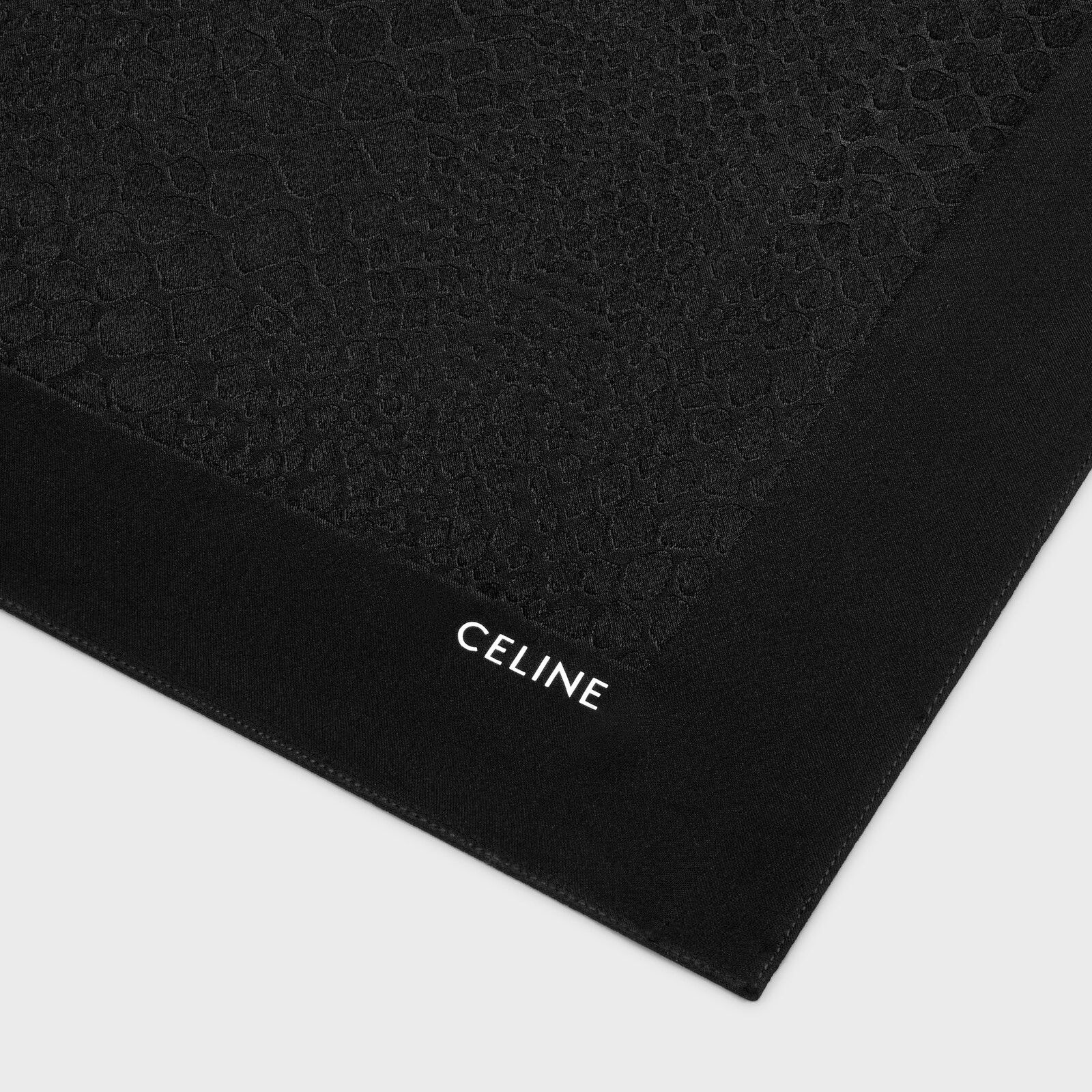 Celine o1bcso1str1225 2AWB6686U Size: OS / Scarf in Black Size ONE SIZE - 2 Thumbnail