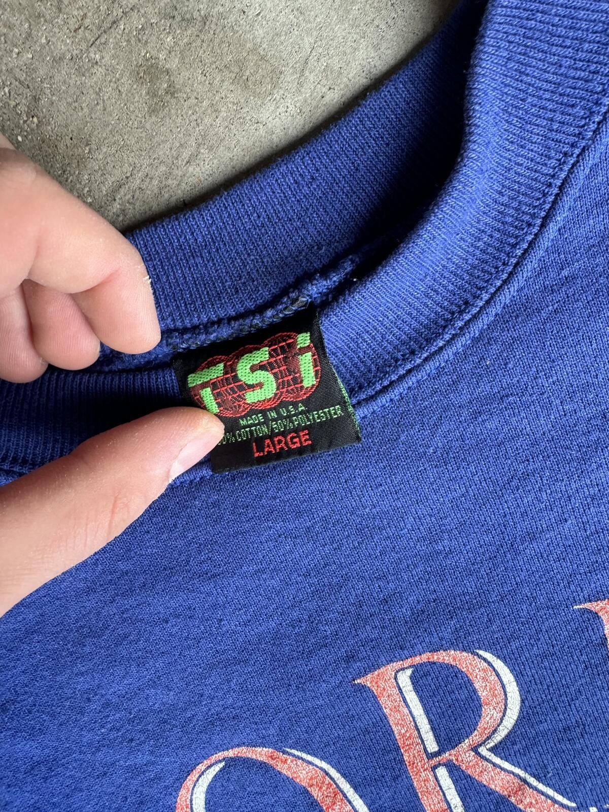 Other Vintage 90s Florida Gators TSI Blue Sweatshirt Made in USA Size US L / EU 52-54 / 3 - 2 Thumbnail