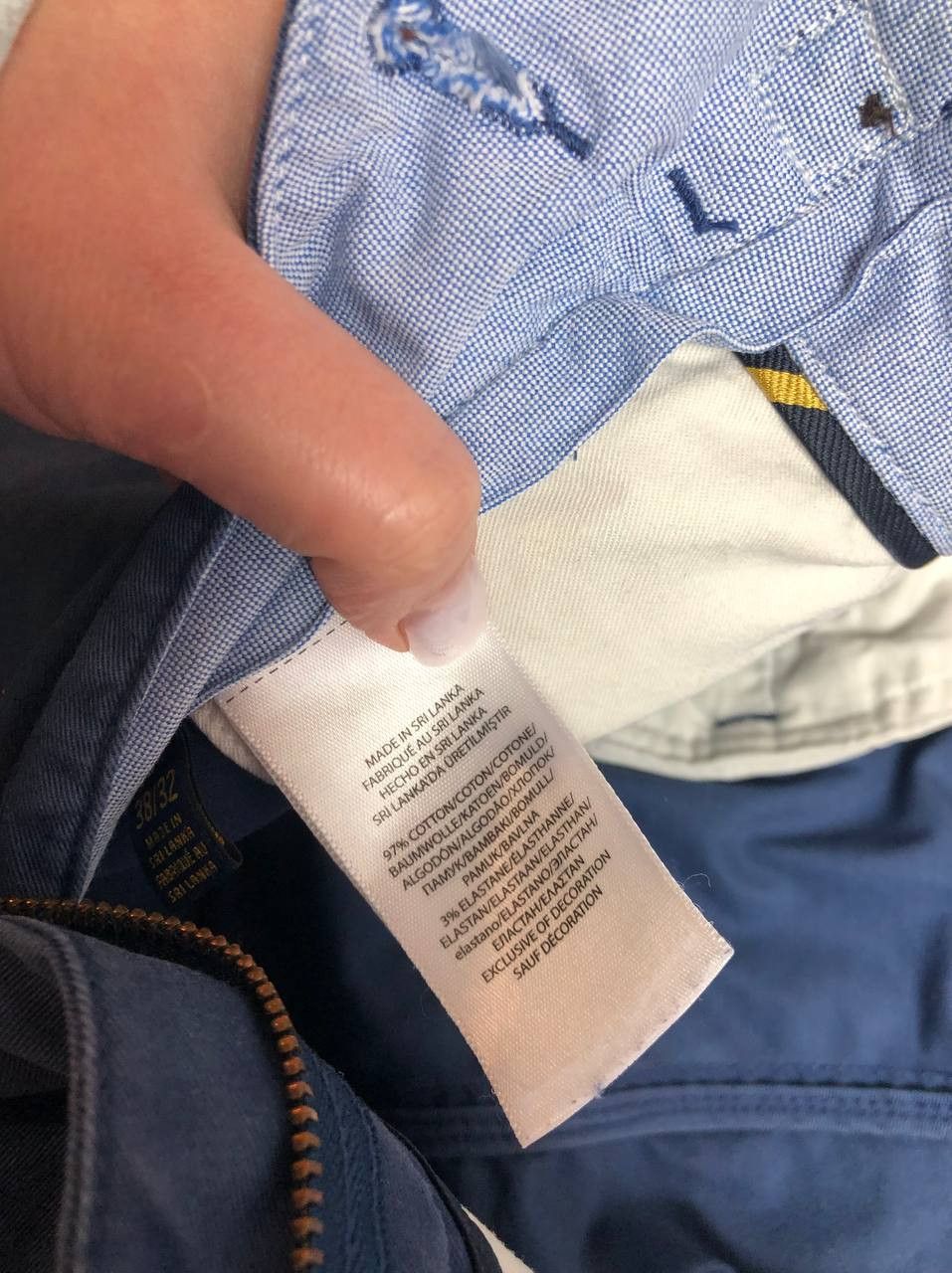 Polo Ralph Lauren × Ralph Lauren × Vintage Vintage Polo Ralph Lauren Trousers Chinos Pants W38 Size US 38 / EU 54 - 3 Thumbnail