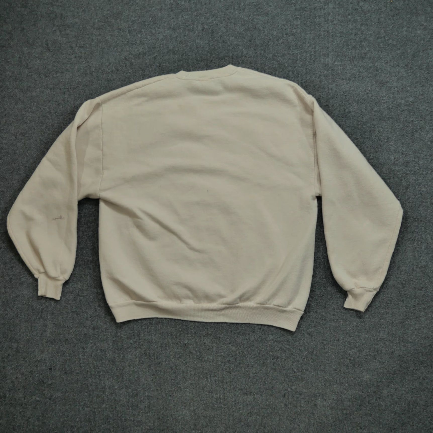 Jerzees VINTAGE Jerzees Sweatshirt Men L Tan Beige Horse Theme Long Sleeve Crew Neck Pullover Size US L / EU 52-54 / 3 - 7 Thumbnail