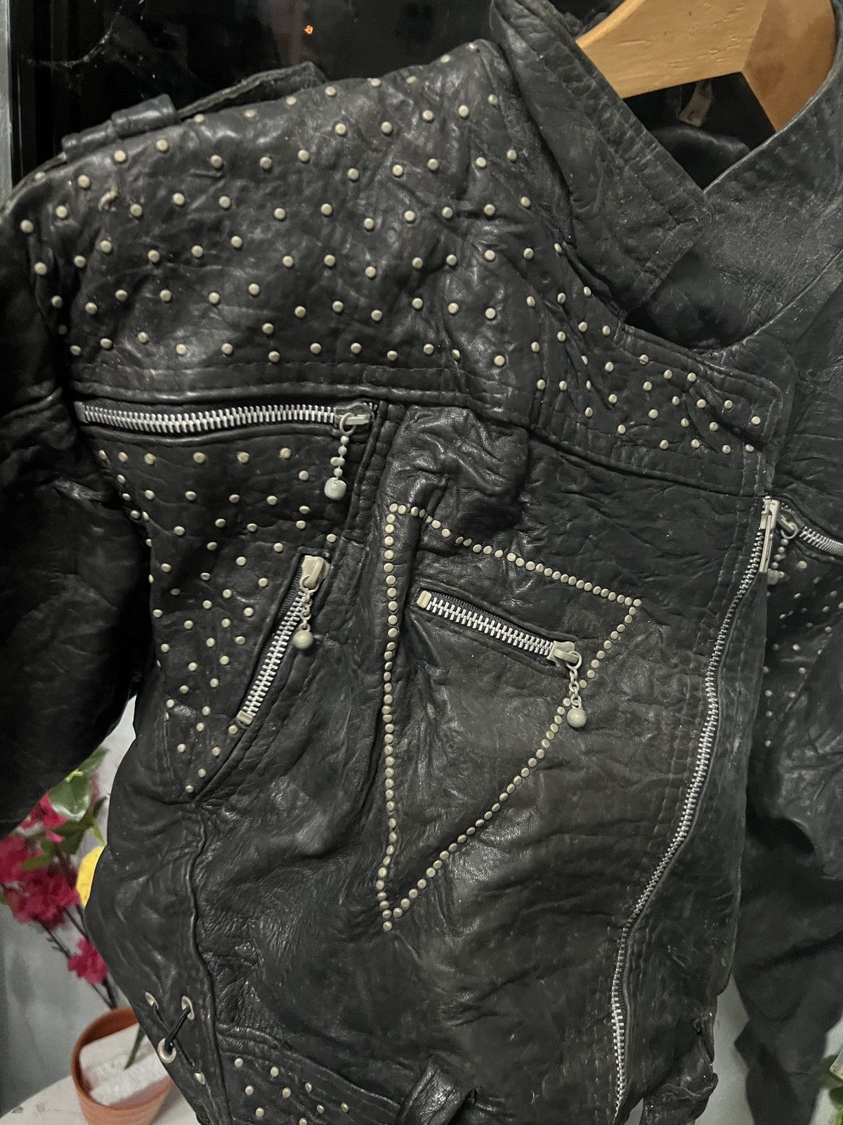 Designer × Le Grande Bleu (L.G.B.) × Seditionaries Leather Jacket DECK HAND By WHITEBOYS Size US M / EU 48-50 / 2 - 6 Thumbnail