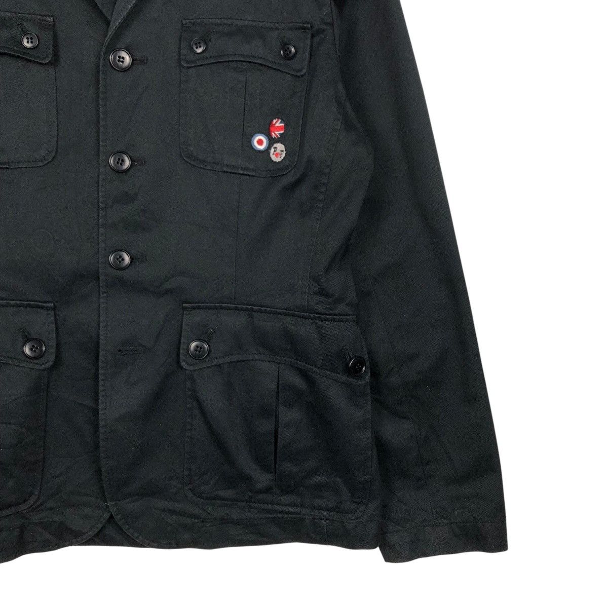 Hysteric Glamour 📌Biker Jacket Double Collar Paul Frank Size US L / EU 52-54 / 3 - 5 Thumbnail