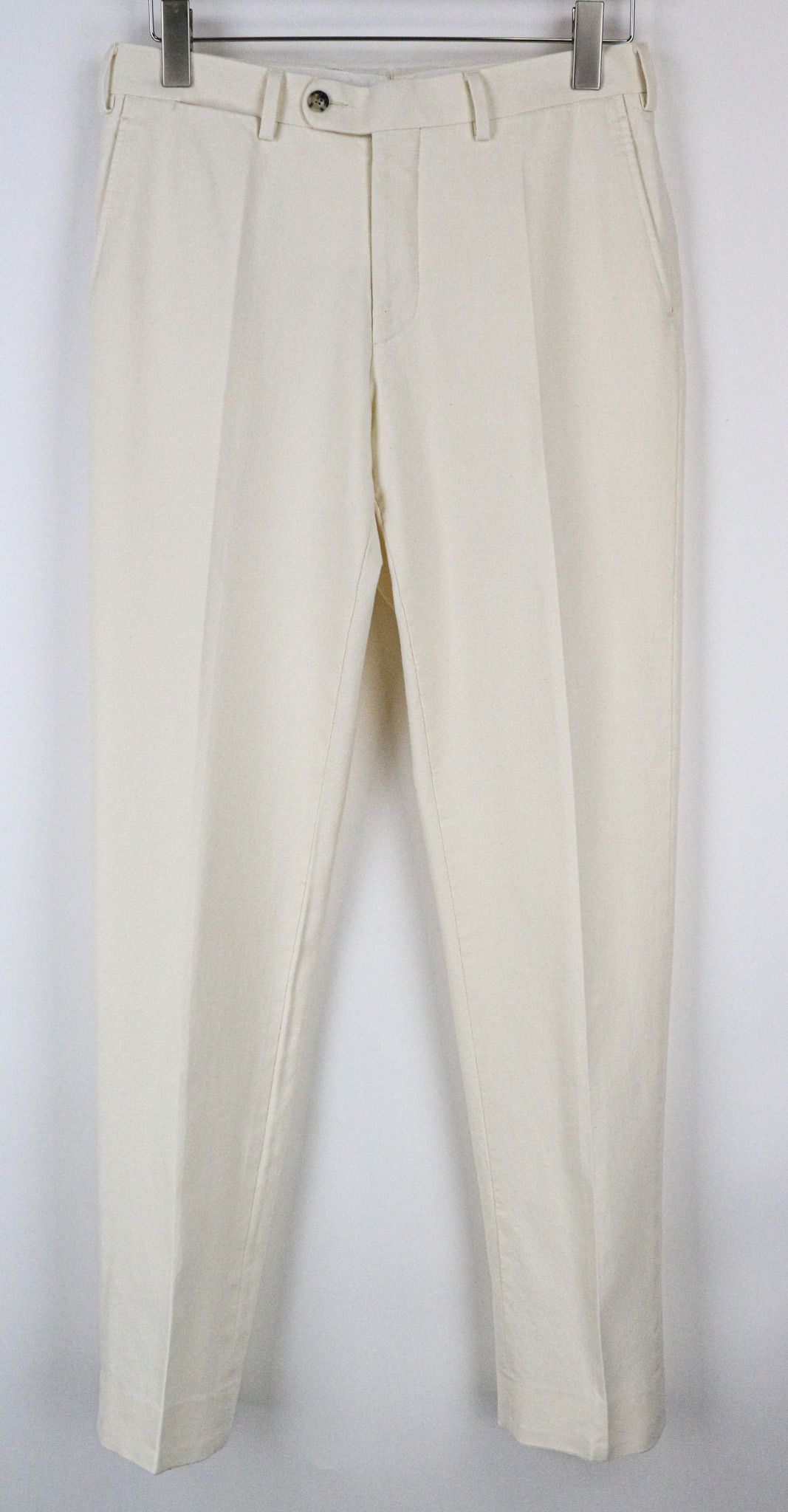 Suitsupply HAVANA UK38R Off-White Slim Cotton 2 Piece Suit 73524 Size 38R - 3 Thumbnail