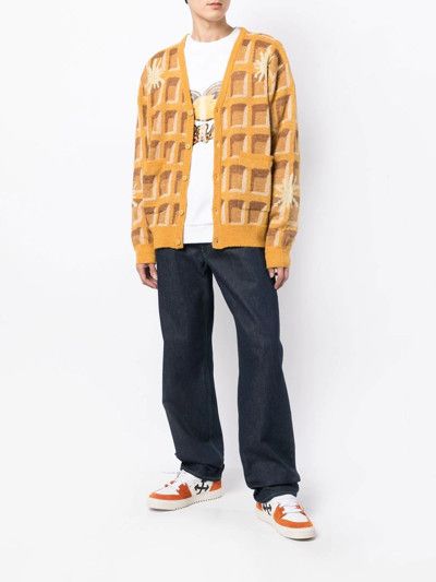 Icecream o1mle0724 Waffle Cardigan in Orange Size US S / EU 44-46 / 1 - 2 Thumbnail