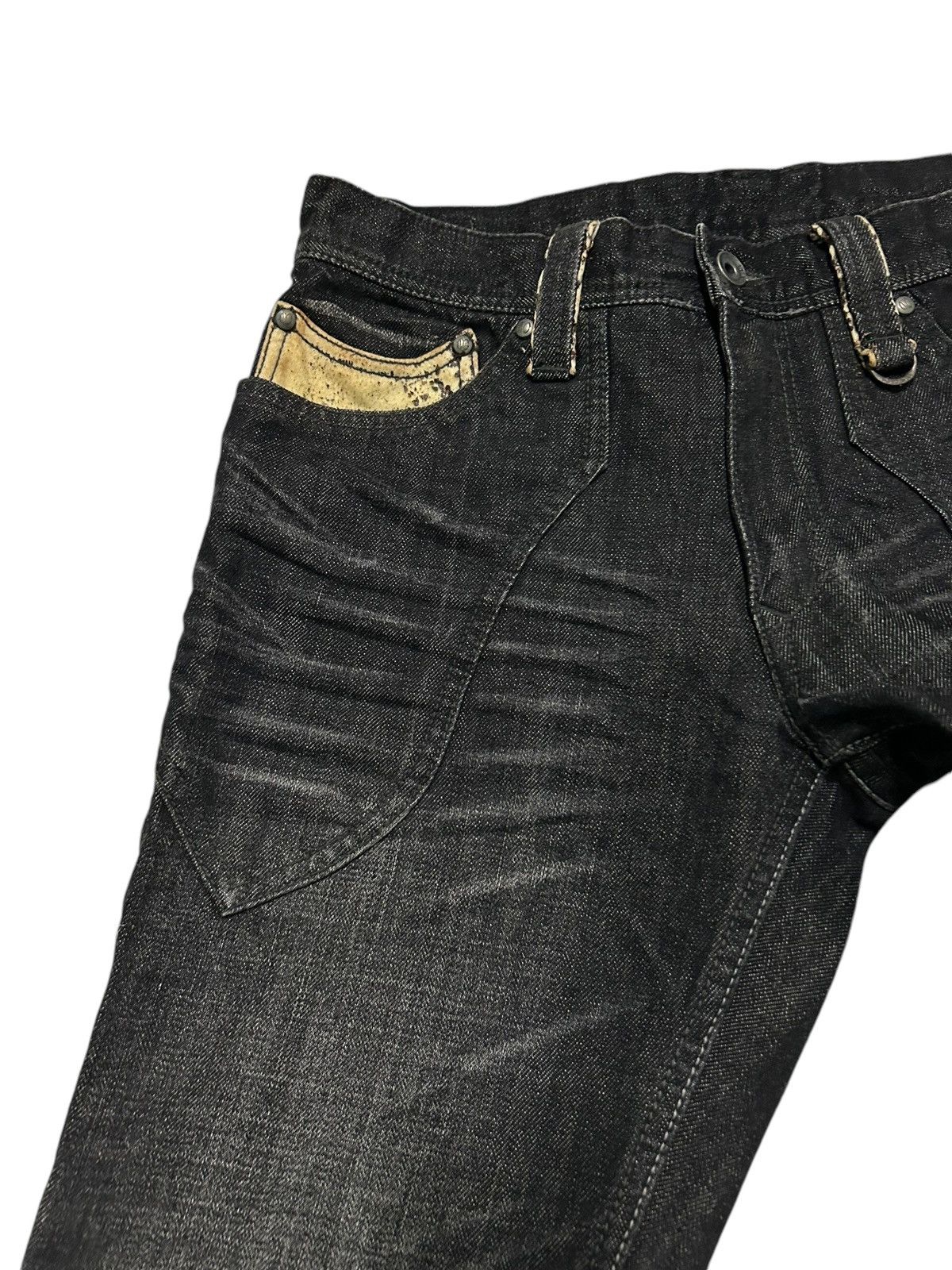 If Six Was Nine × Le Grande Bleu (L.G.B.) × Nicole Club Nicole Club For Men Rare Japanese Punk Style Denim 🎌☠️☠️ Size US 31 - 8 Thumbnail
