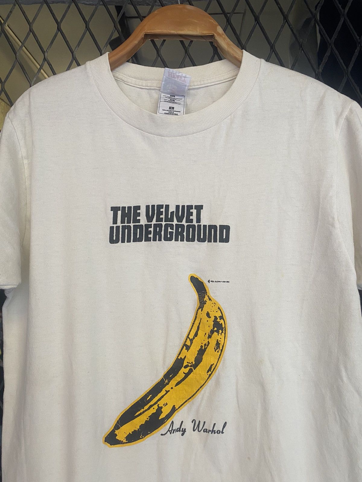 Andy Warhol × Vintage Vtg 90s Velvet Underground And Andy Warhol Pop Art T shirt Size US S / EU 44-46 / 1 - 1 Thumbnail