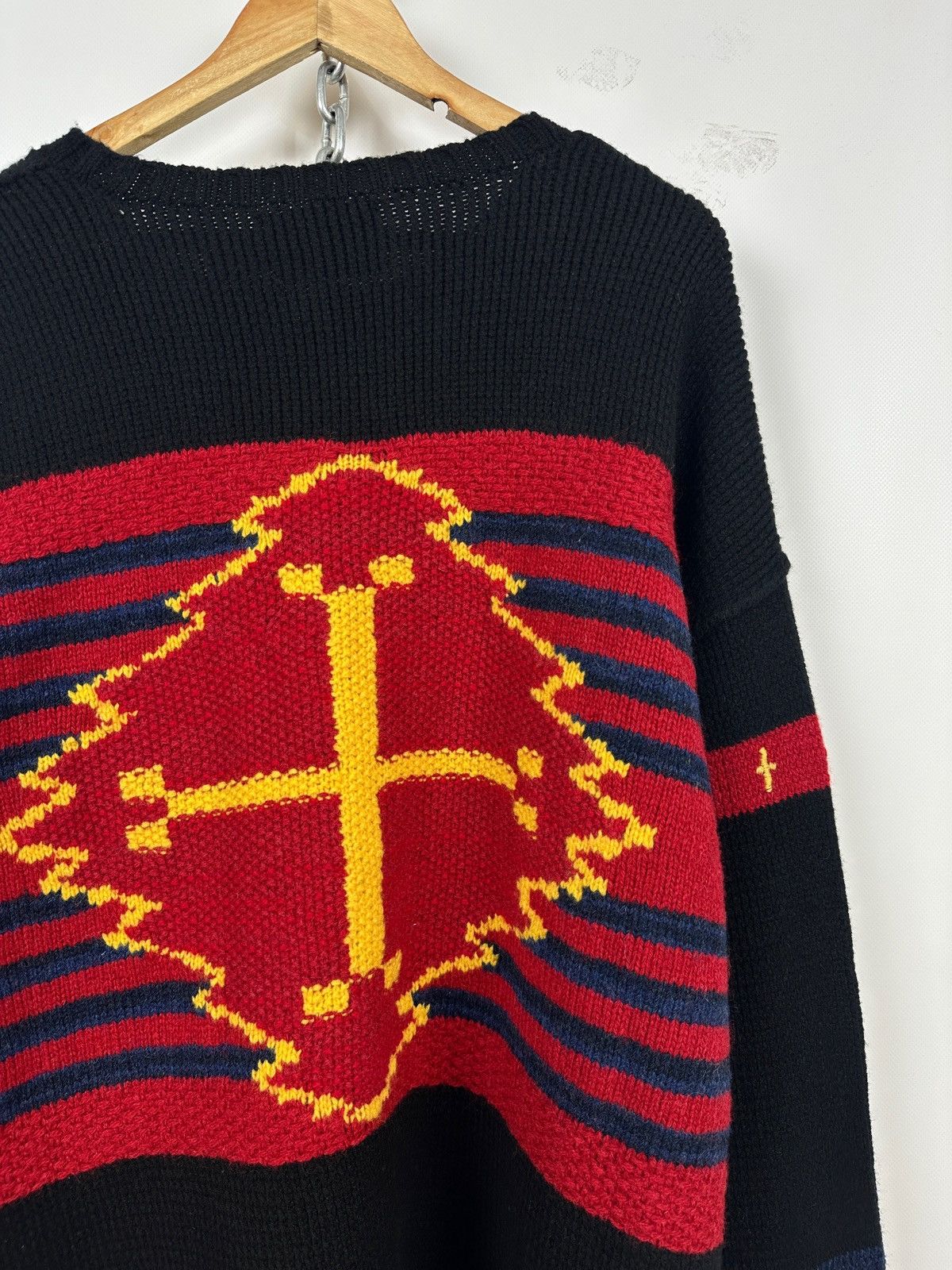 Polo Ralph Lauren Polo Ralph Lauren x Naiomi Glasses Wool/Cashmere Sweater Size US XXL / EU 58 / 5 - 17 Thumbnail