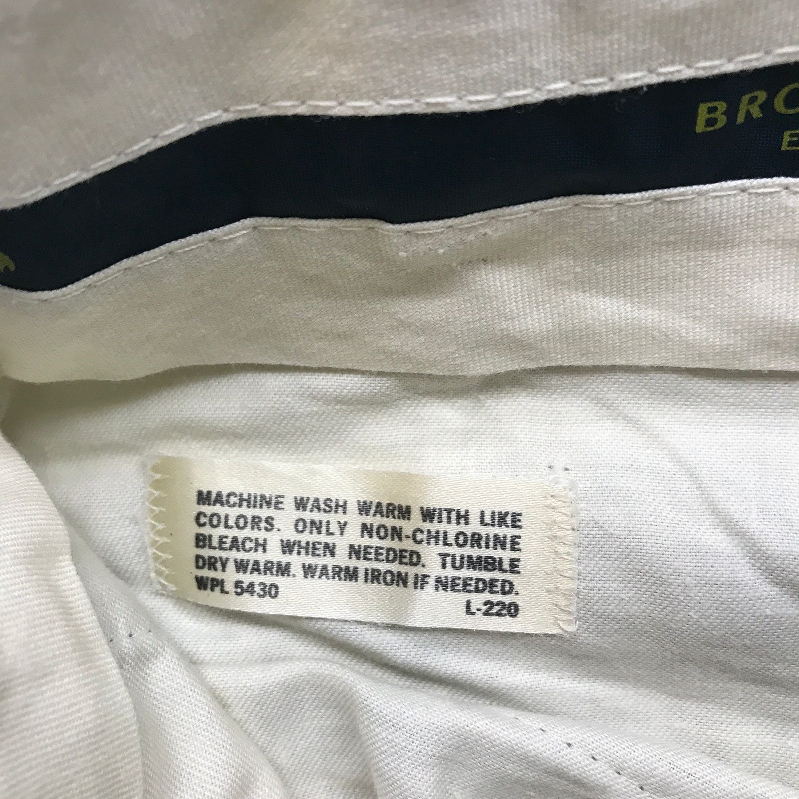 Brooks Brothers Vintage Brooks Brothers Twill Khaki Dress Pants Mens 36x28 Size US 36 / EU 52 - 3 Thumbnail