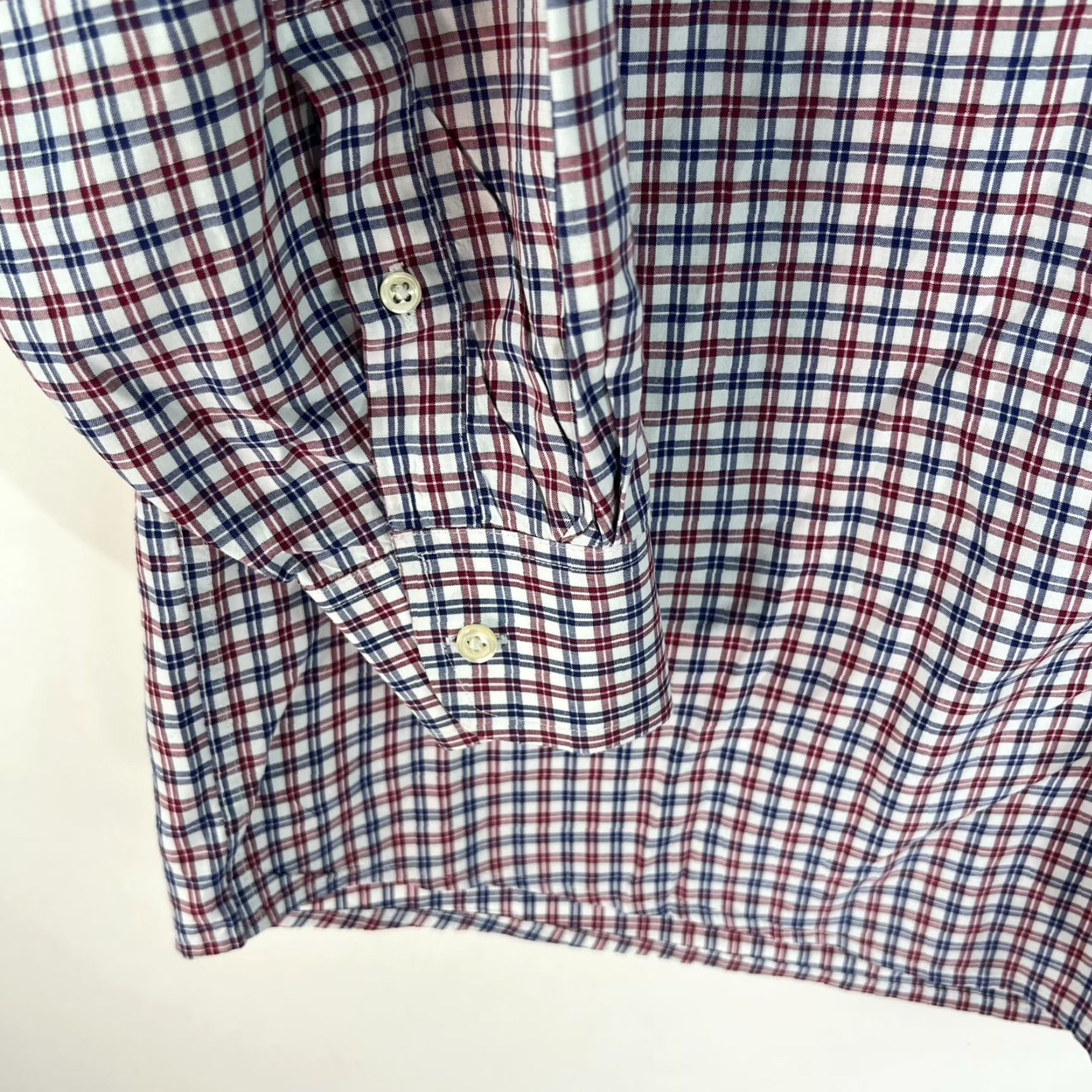 Jos. A. Bank Jos. A. Bank Check Executive Button Down Shirt Mens XL RWB Long Sleeve Size US XL / EU 56 / 4 - 5 Thumbnail