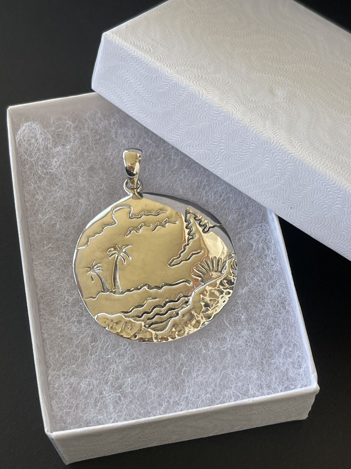 Vintage Vintage sterling silver pendant Size ONE SIZE - 8 Thumbnail