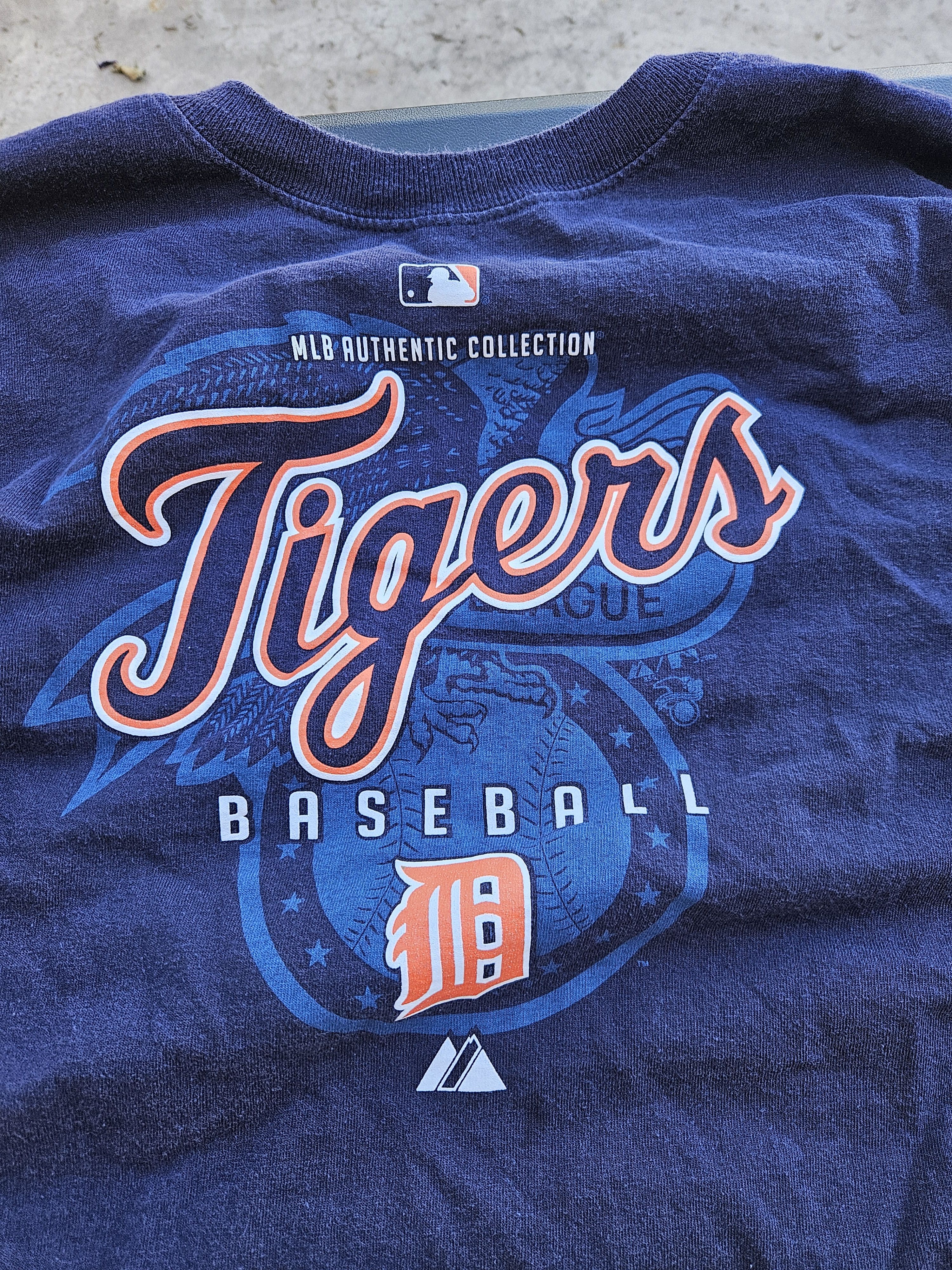 Majestic Detroit Tigers Y2K MLB Majestic Tee Size US XXL / EU 58 / 5 - 2 Thumbnail