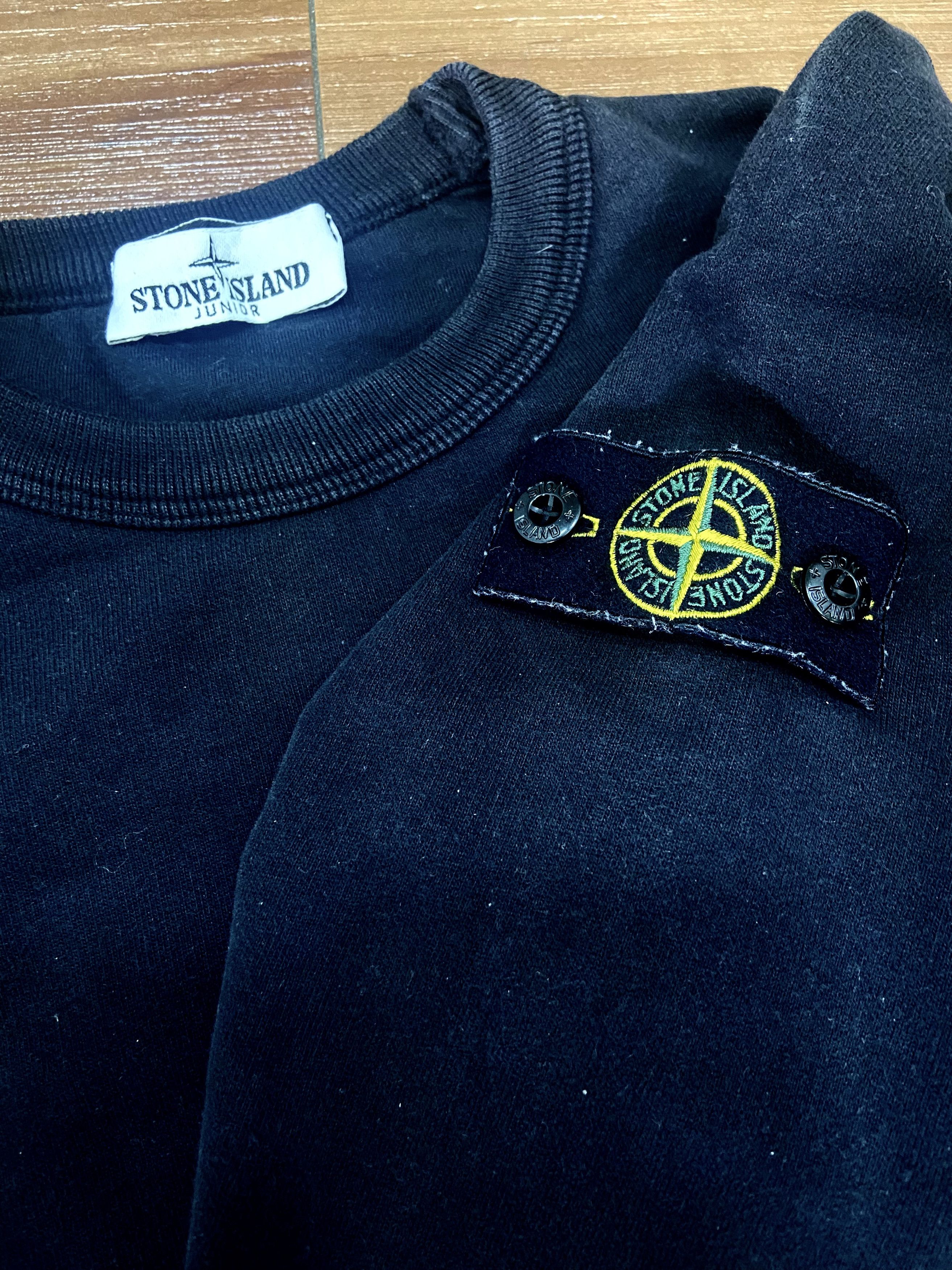 Stone Island stone island junior black sweatshirt KID Size US XS / EU 42 / 0 - 1 Thumbnail
