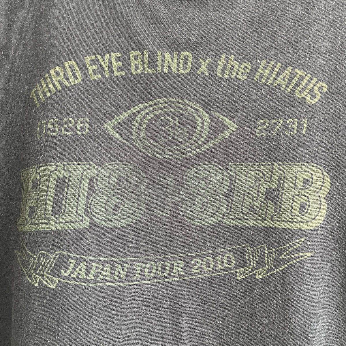 Band Tees Third Eye Blind X The Hiatus World Tour Japan 2010 Size US M / EU 48-50 / 2 - 10 Thumbnail