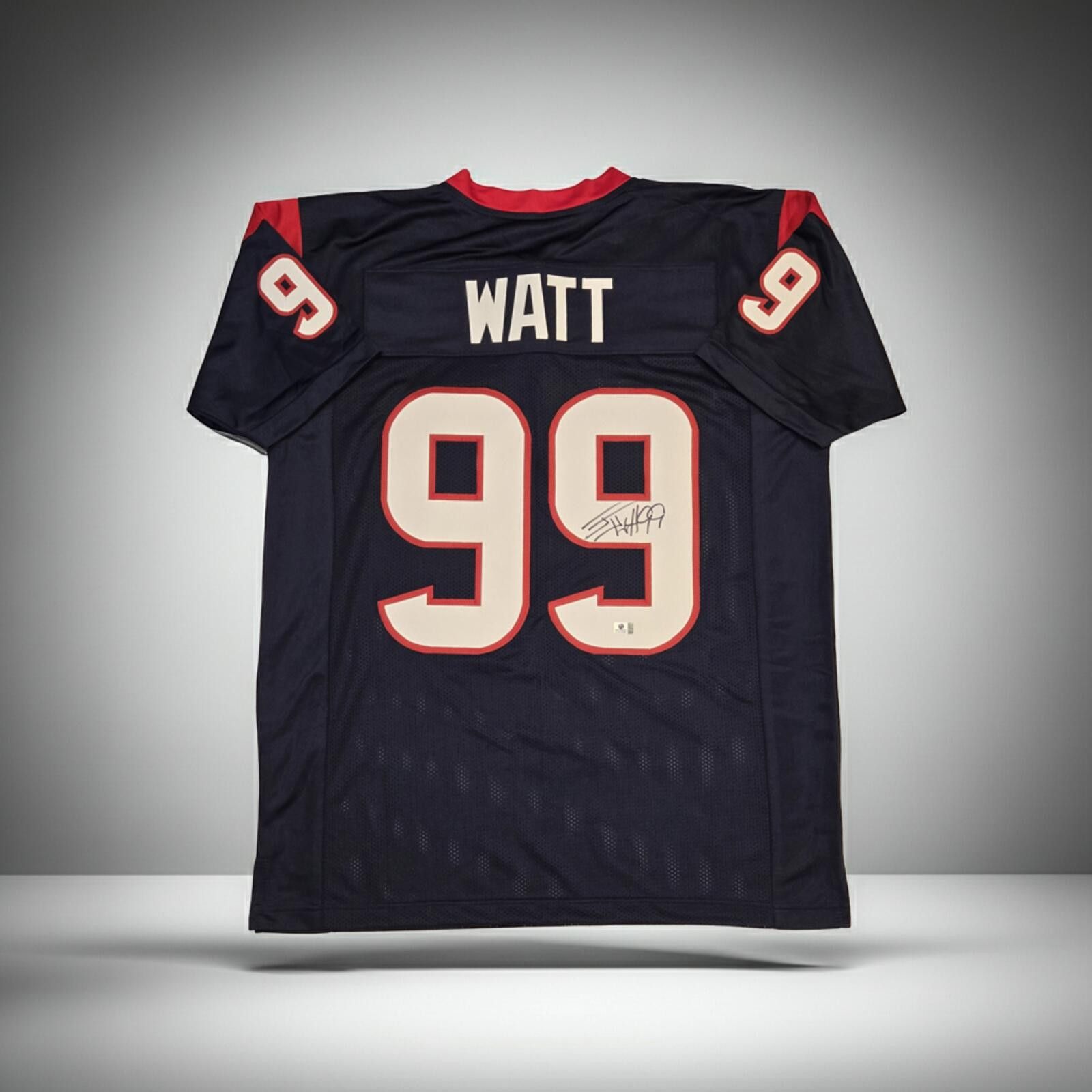 Other J.J. Watt Houston Texans Autographed Football Jersey coa Size ONE SIZE - 1 Thumbnail