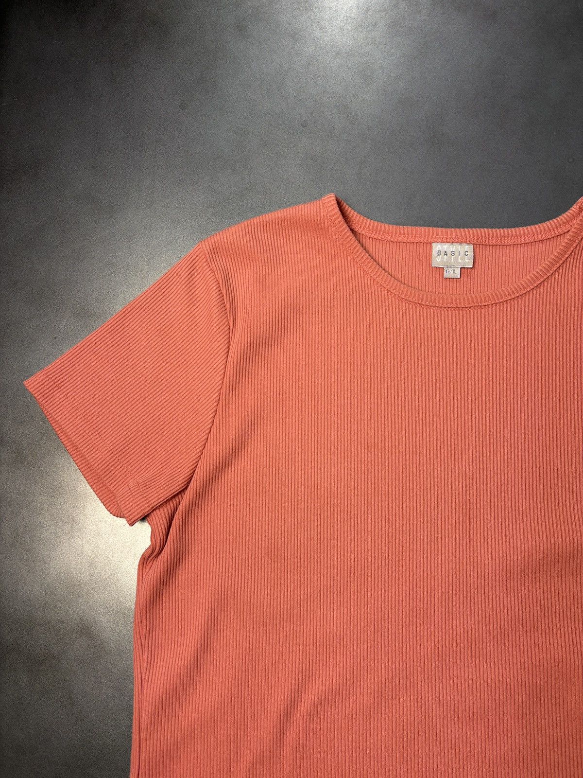 Vintage Y2K 2000s Vintage Tee Jil Sander Style Stretch Pleats Textur Size L / US 10 / IT 46 - 3 Thumbnail