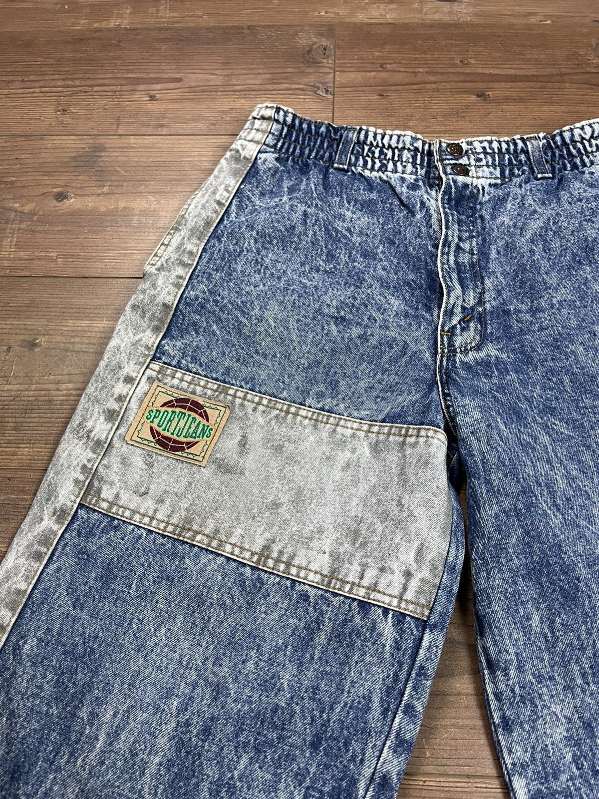 Levi's Vintage 80s Levis Sport Jeans Oversize Pants USA Size US 32 / EU 48 - 4 Thumbnail