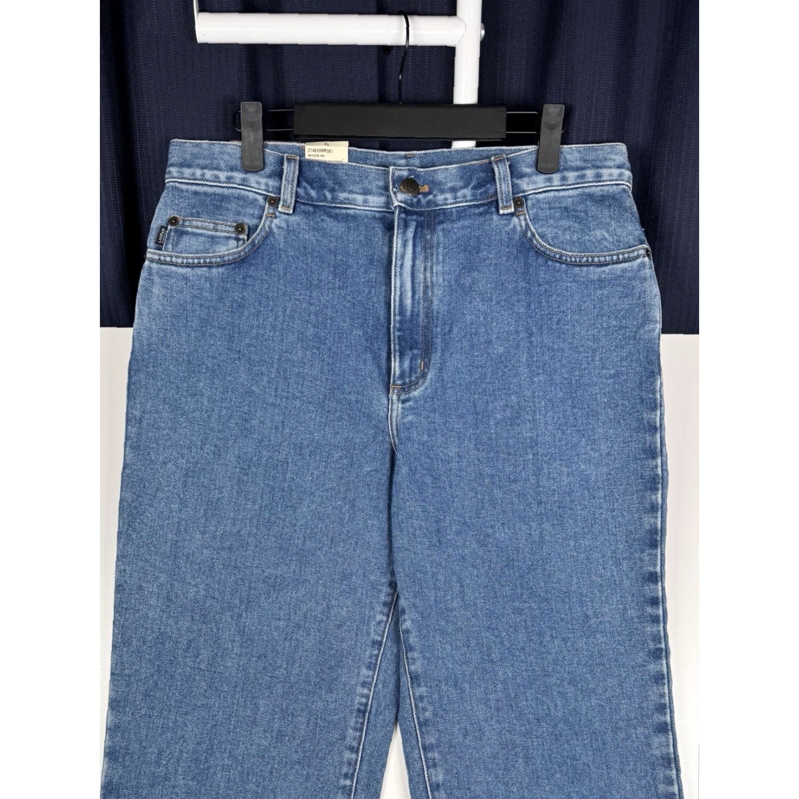 Ralph Lauren VINTAGE Ralph Lauren Denim Carpi Jeans Capri's - Lauren Jeans Capri's - Women's 12 Inseam 21" - 90s Blue Jeans Size 34" / US 12 / IT 48 - 4 Thumbnail